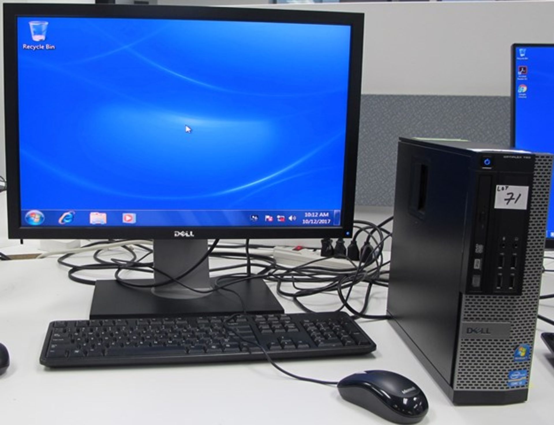 DELL OPTIPLEX 790 i3 TOWER COMPUTER W/ MONITOR, KEYBOARD, MOUSE (WINDOWS 7)