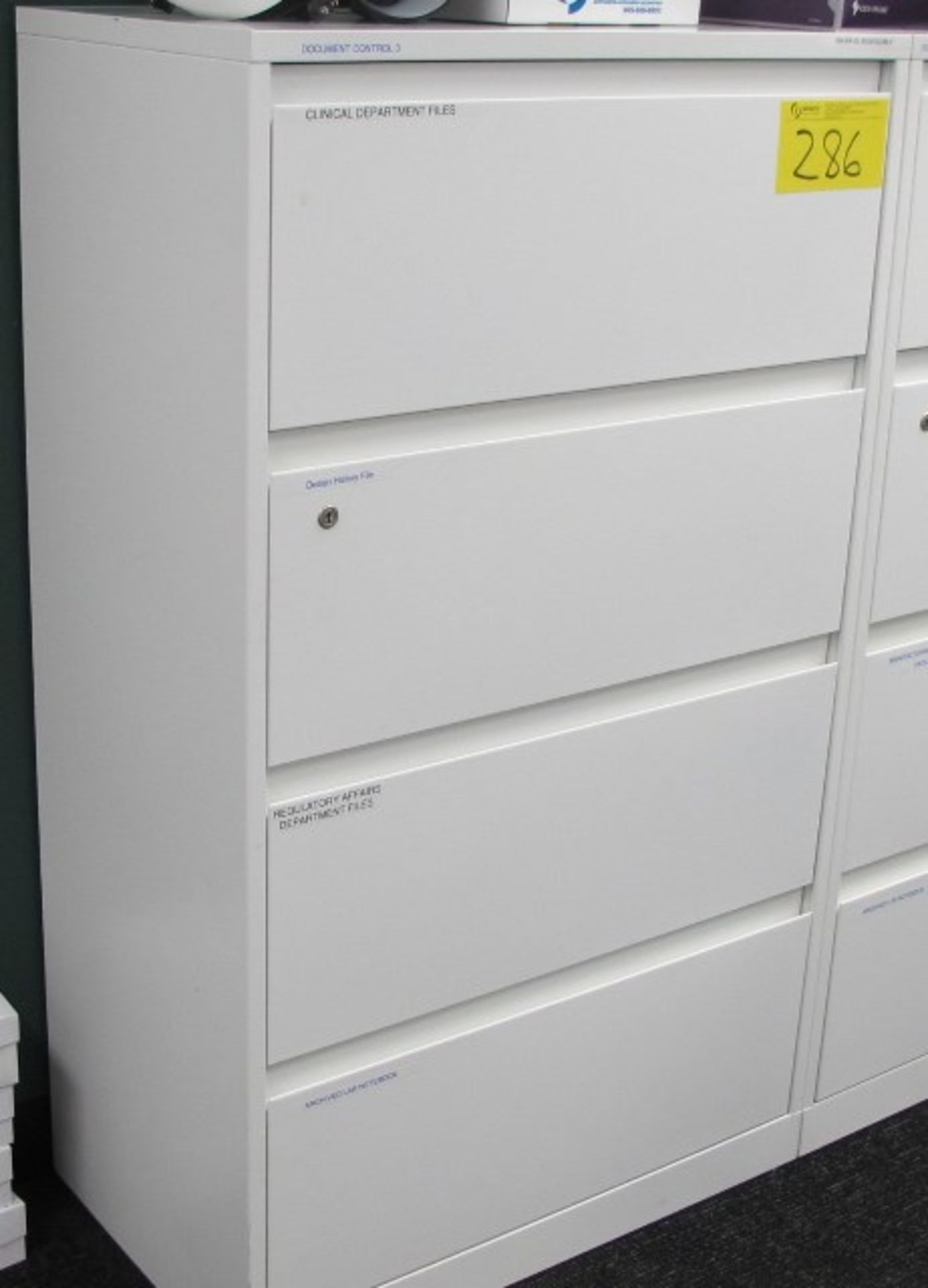 AROTPEX 4 DRAWER LATERAL FILE CABINET