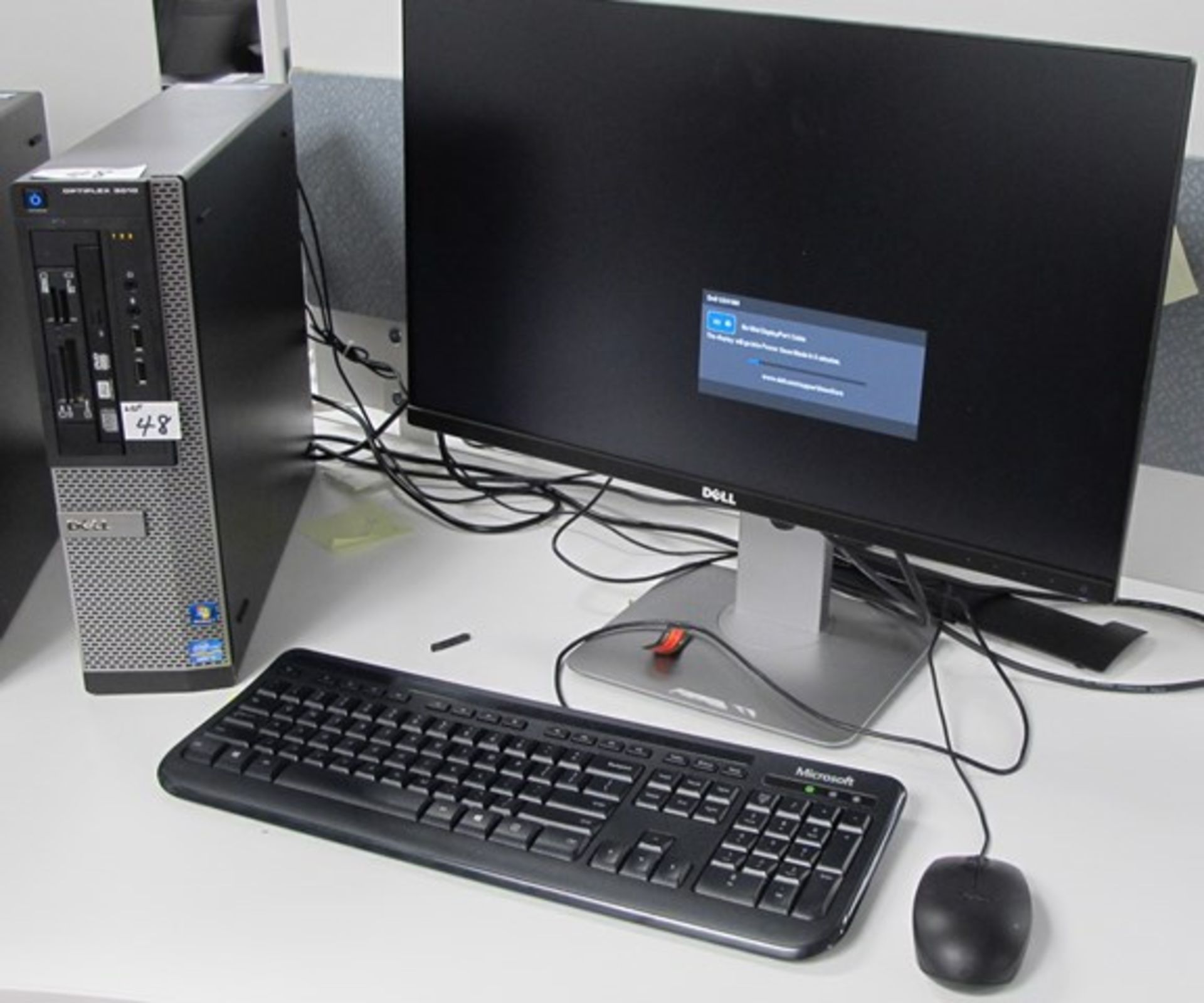 DELL OPTIPLEX 3010 i5 TOWER COMPUTER W/ MONITOR, KEYBOARD, MOUSE (WINDOWS 7)