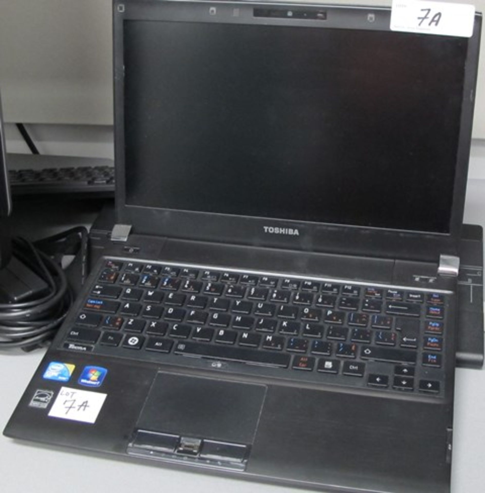 TOSHIBA i7 2.6 GHZ LAPTOP (WINDOWS 7)