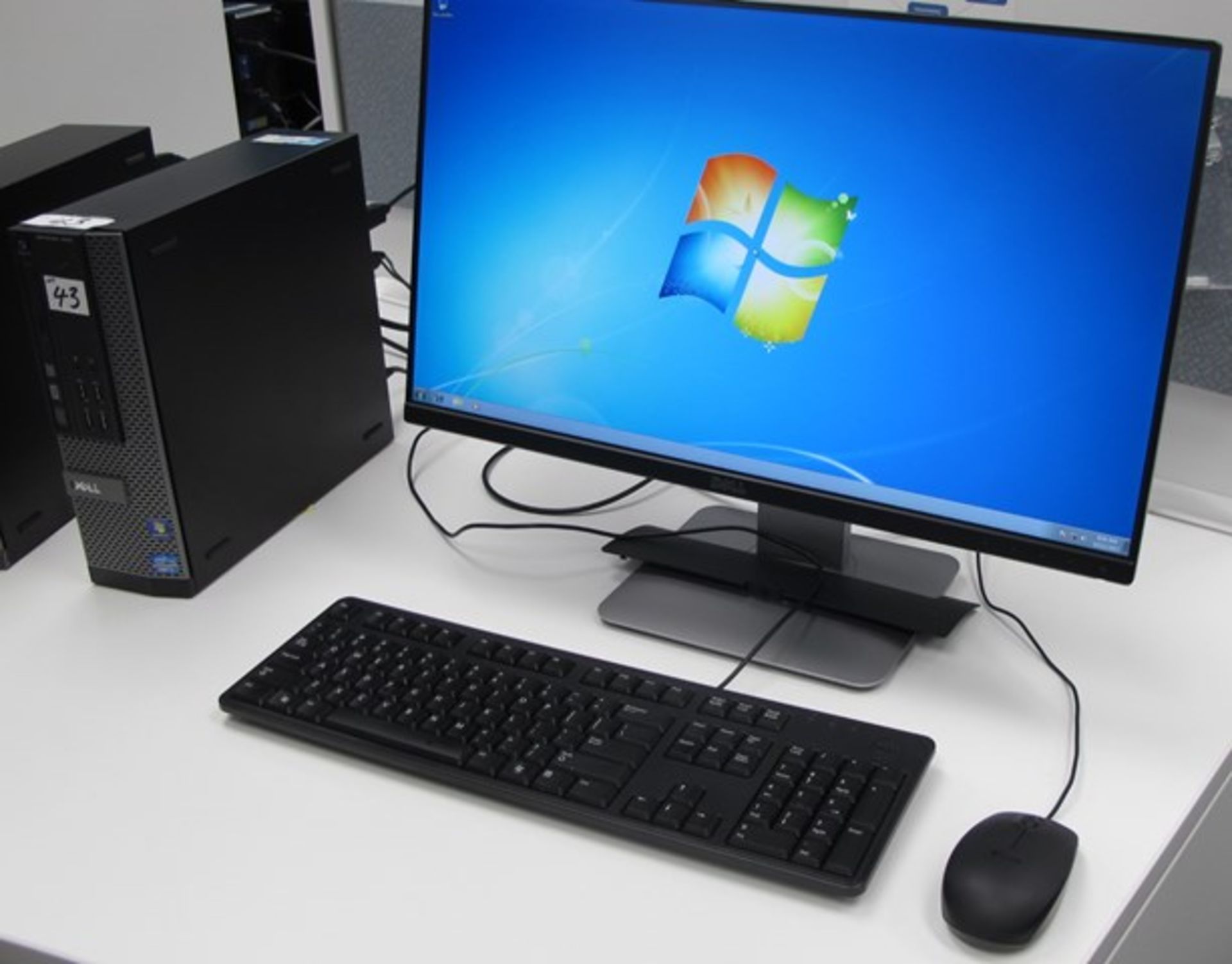 DELL OPTIPLEX 7010 i7 TOWER COMPUTER W/DELL MONITOR, KEYBOARD, MOUSE (WINDOWS 7)
