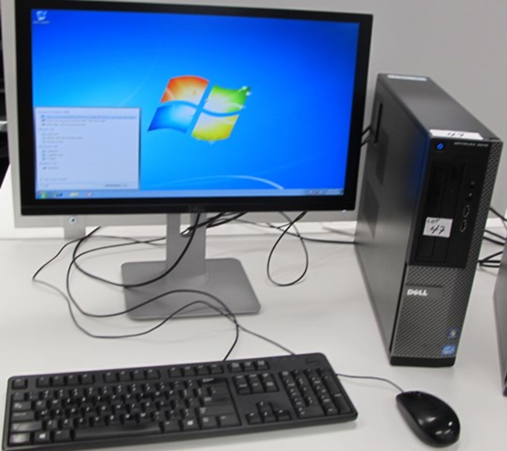 DELL OPTIPLEX 3010 i5 TOWER COMPUTER W/DELL MONITOR, KEYBOARD, MOUSE (WINDOWS 7)