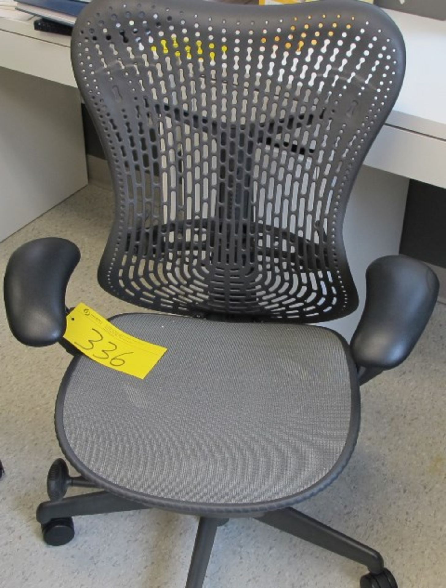 HERMAN MILLER HIGH BACK ARMCHAIR