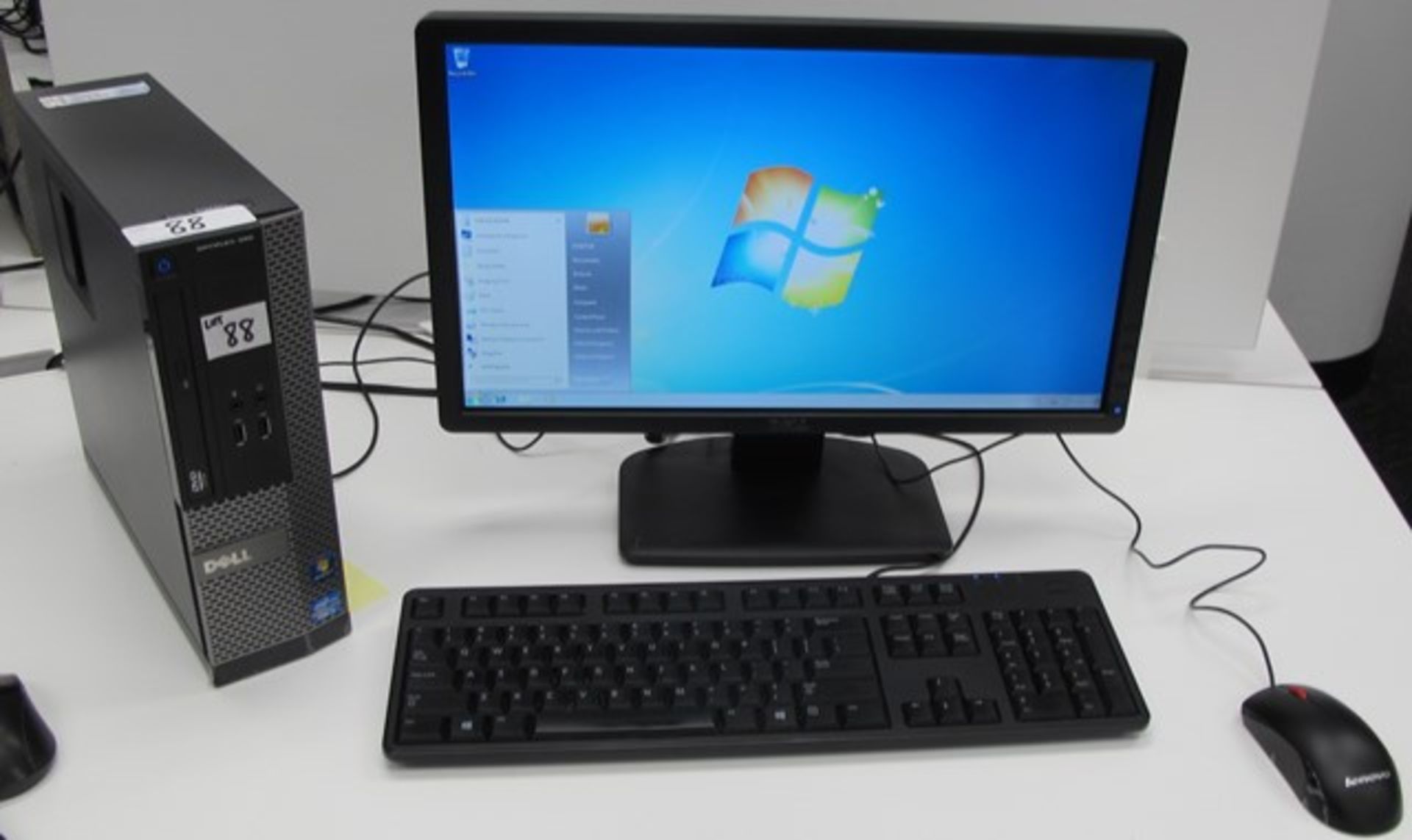 DELL OPTIPLEX 390 i3 TOWER COMPUTER W/ MONITOR, KEYBOARD, MOUSE (WINDOWS 7)