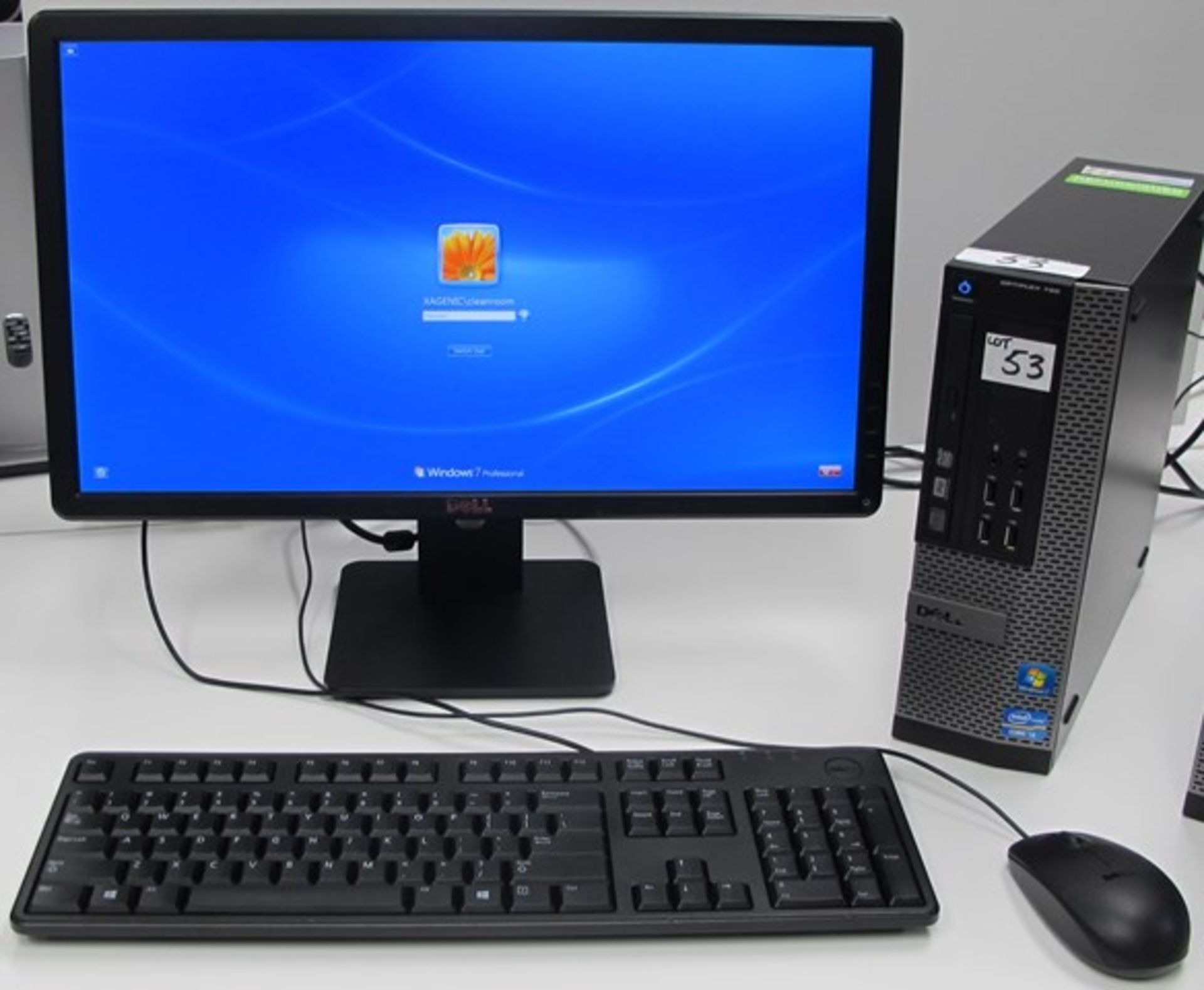 DELL OPTIPLEX 790 i3 TOWER COMPUTER W/ MONITOR, KEYBOARD, MOUSE (WINDOWS 7)