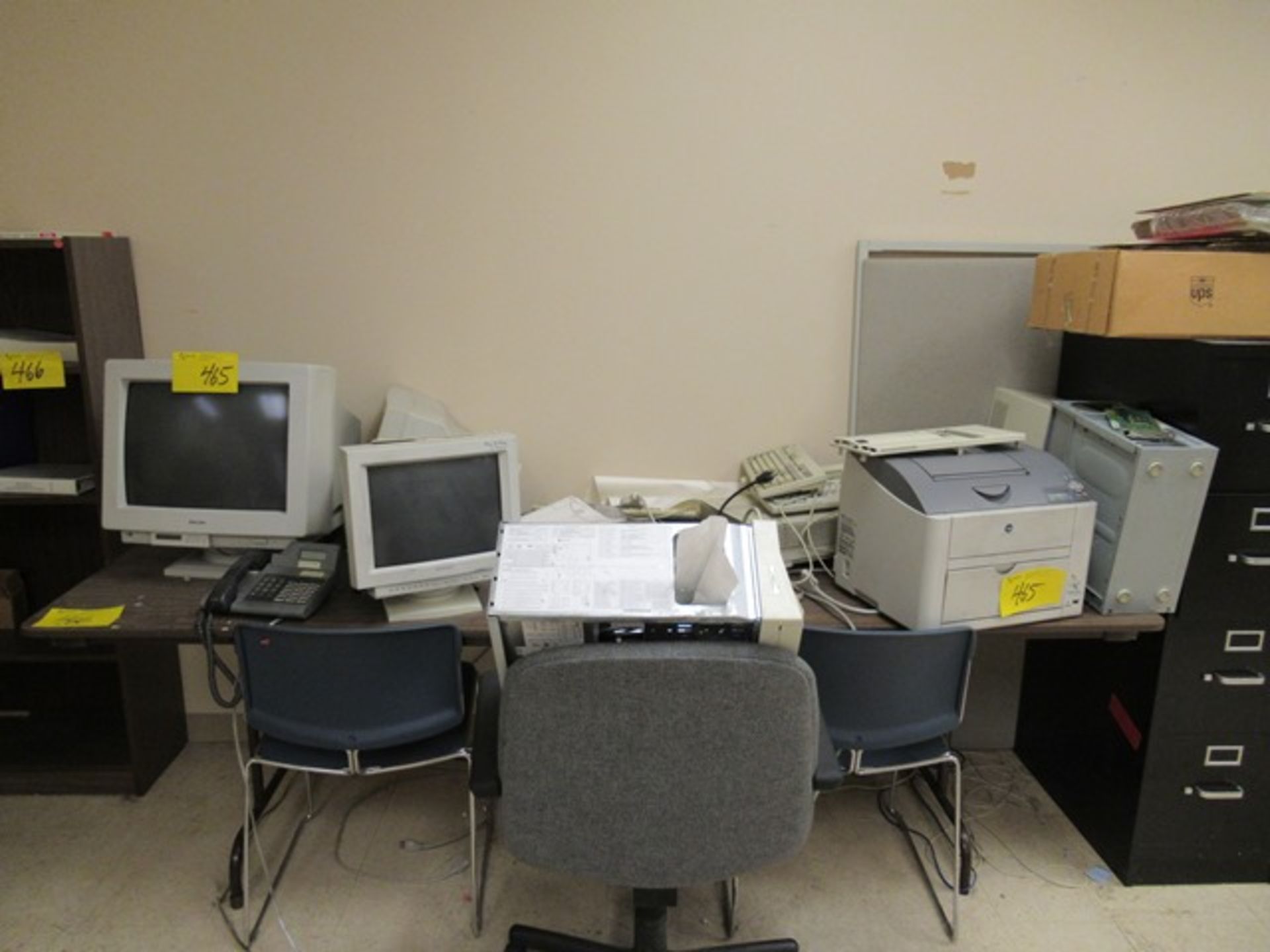 LOT ASST. COMPUTERS, SCREENS, BLUE PRINT COPIER, ETC. (MO2NDF) - Image 8 of 9