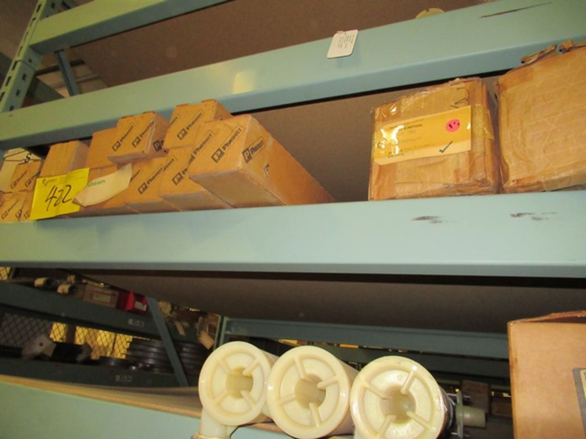 LOT ASST. FOXBORO VALVES, BLACK CLAWSON FILTERS, ETC. 1 SECTION RACKING (M-S) - Image 7 of 11