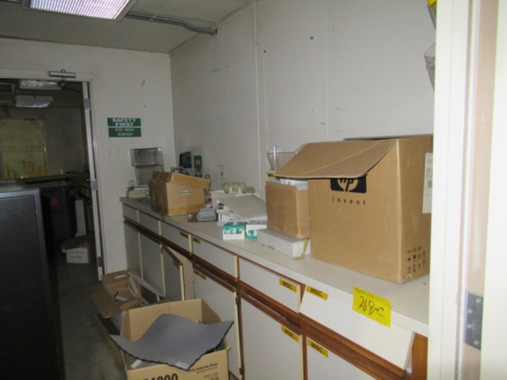 GEN 12'X37' APPROX. PLANT OFFICE BUILDING W/LAB FURNITURES ONLY (DELAYED DELIVERY) (SNE) - Image 2 of 4