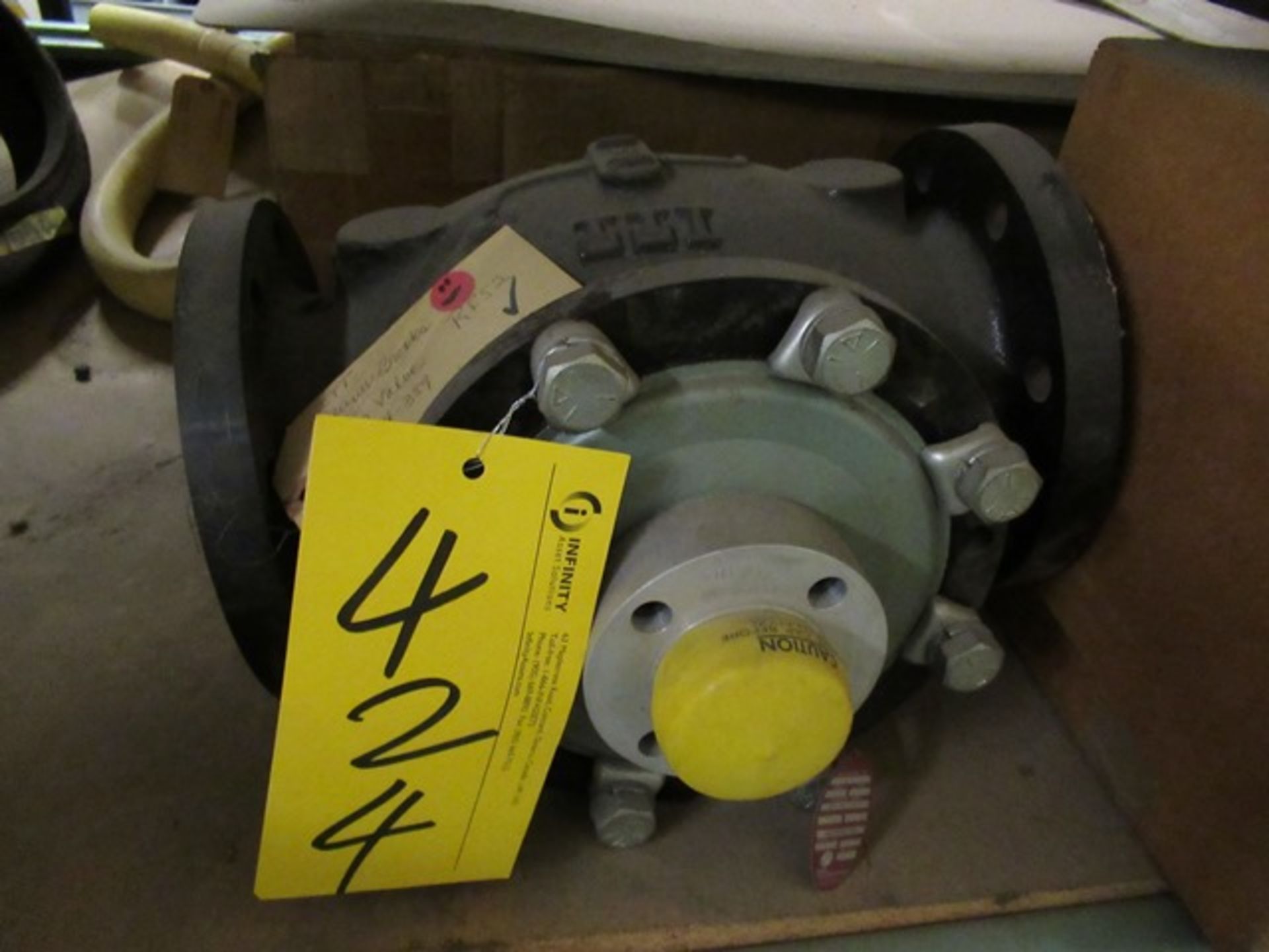 LOT ASST. CLEAVER-BROOKS APRTS, VALVES, DEZURIK REPAIR KITS, PARTS, ETC. 1-SECTIONOF RACKING (M-S) - Image 3 of 9