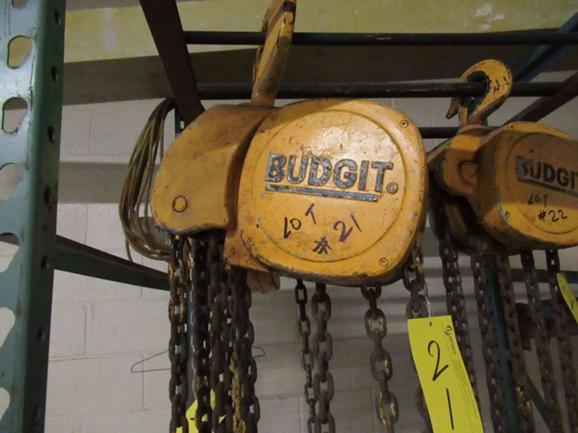 BUDGIT 10-TON CHAIN BLOCK (MSA)