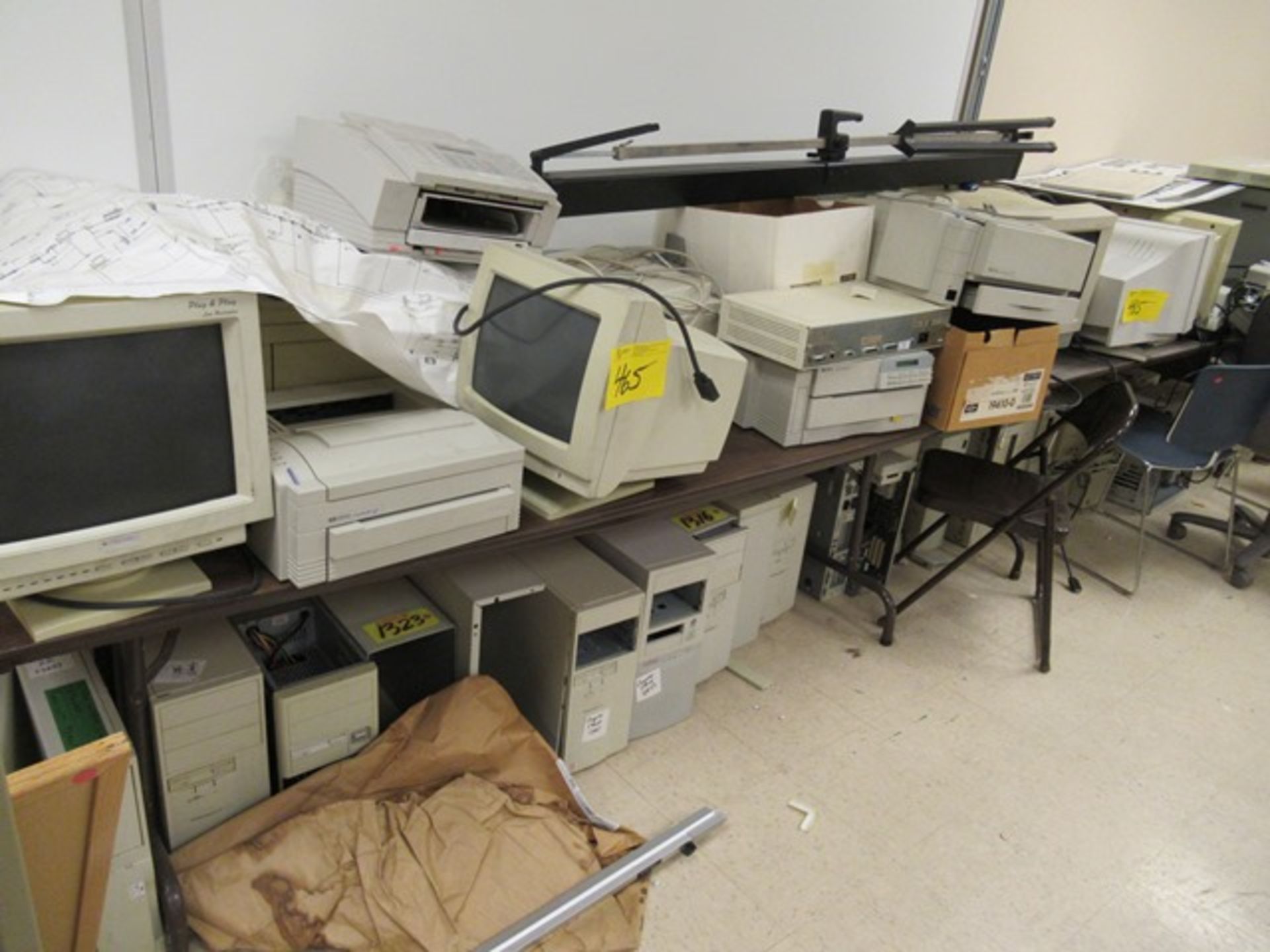 LOT ASST. COMPUTERS, SCREENS, BLUE PRINT COPIER, ETC. (MO2NDF) - Image 2 of 9