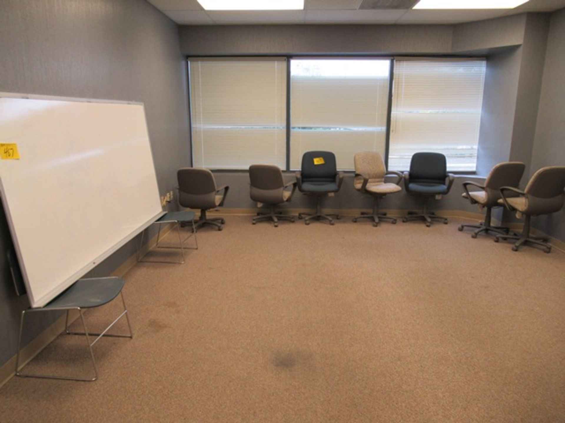 LOT CONTENTS OF 2 OFFICES & BOARDROOM, DESKS, CHAIR, FILE CABINET, ETC.(MO2NDF) - Image 5 of 5