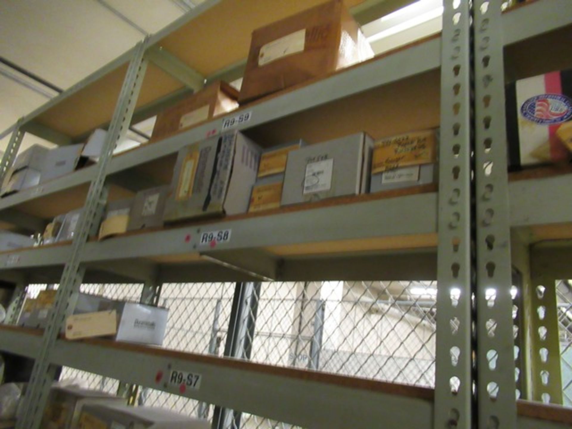 LOT ASST. ASHBROOK, ILLTRON, VALMET PARTS, GARLOCK PACKING, SEALS, ETC. 5 SECTIONS RACKING (M-S) - Image 11 of 11