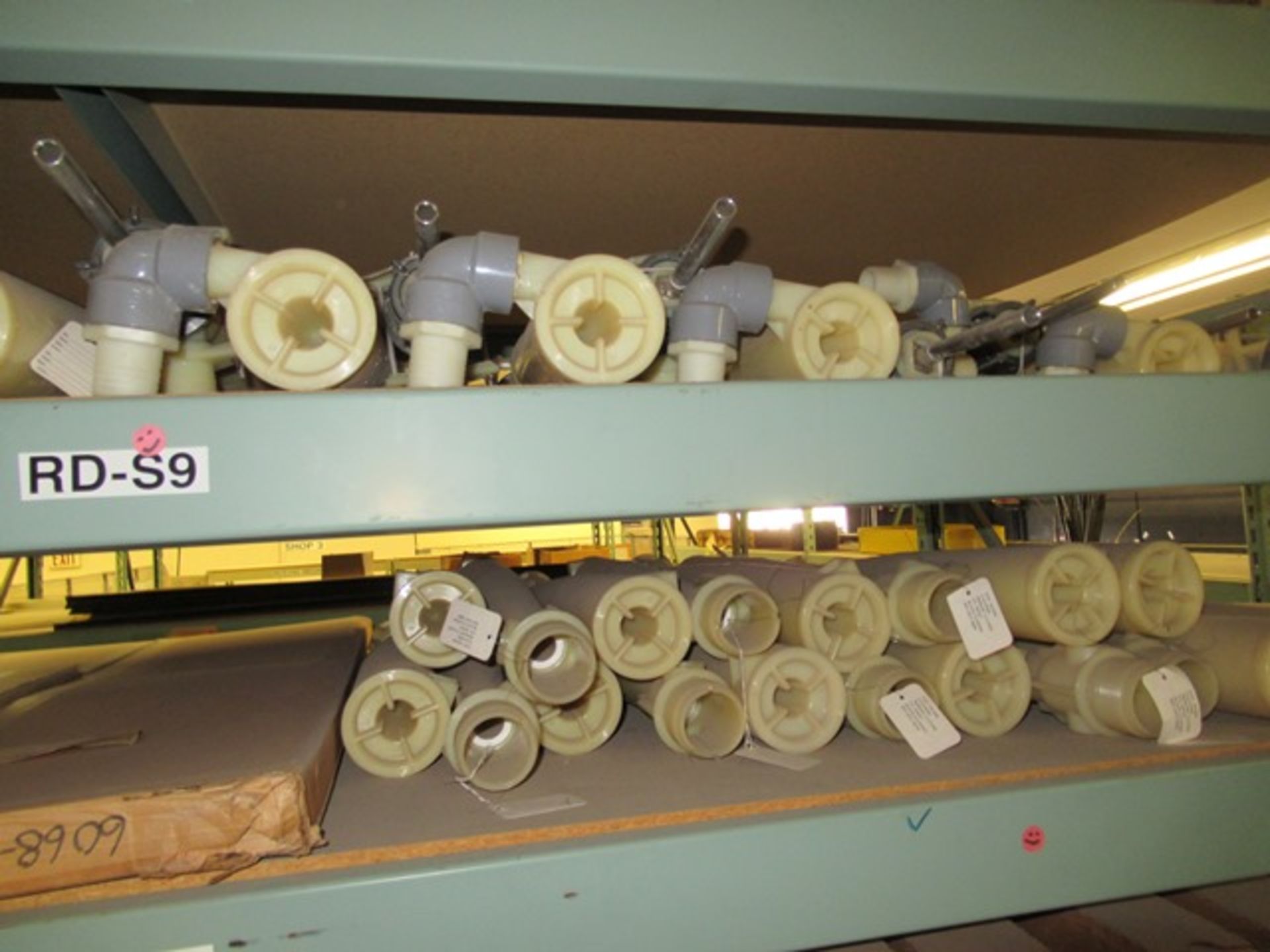 LOT ASST. FOXBORO VALVES, BLACK CLAWSON FILTERS, ETC. 1 SECTION RACKING (M-S) - Image 10 of 11