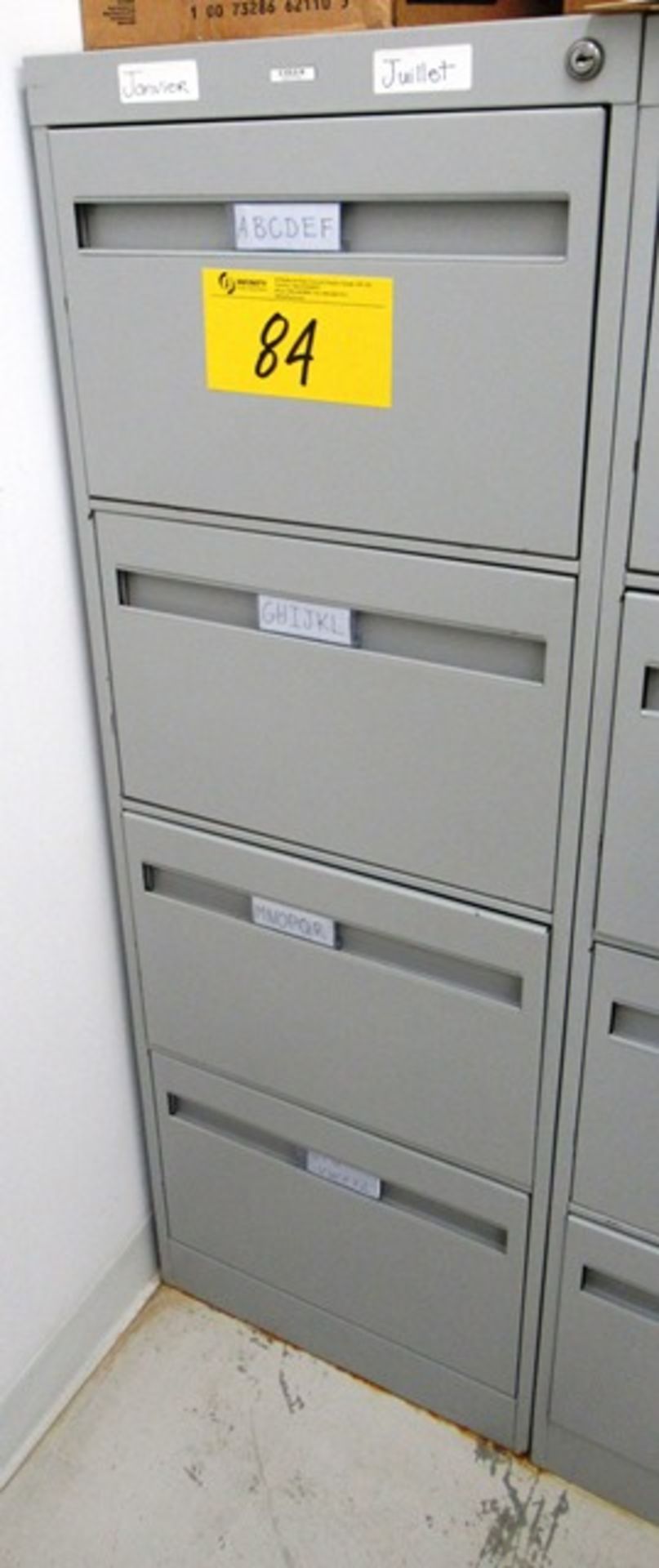 COLE 4 DRAWER FILING CABINET
