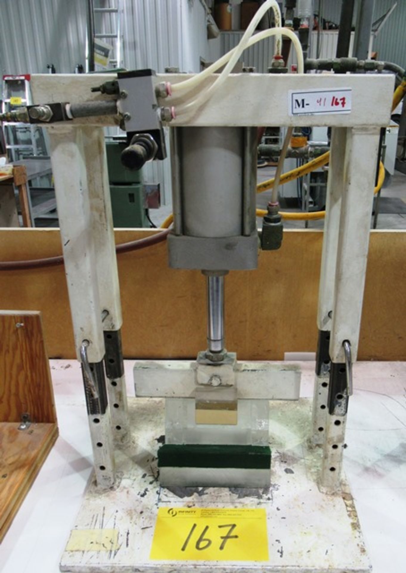 CUSTOM BUILT PNEUMATIC POWERED PRESS