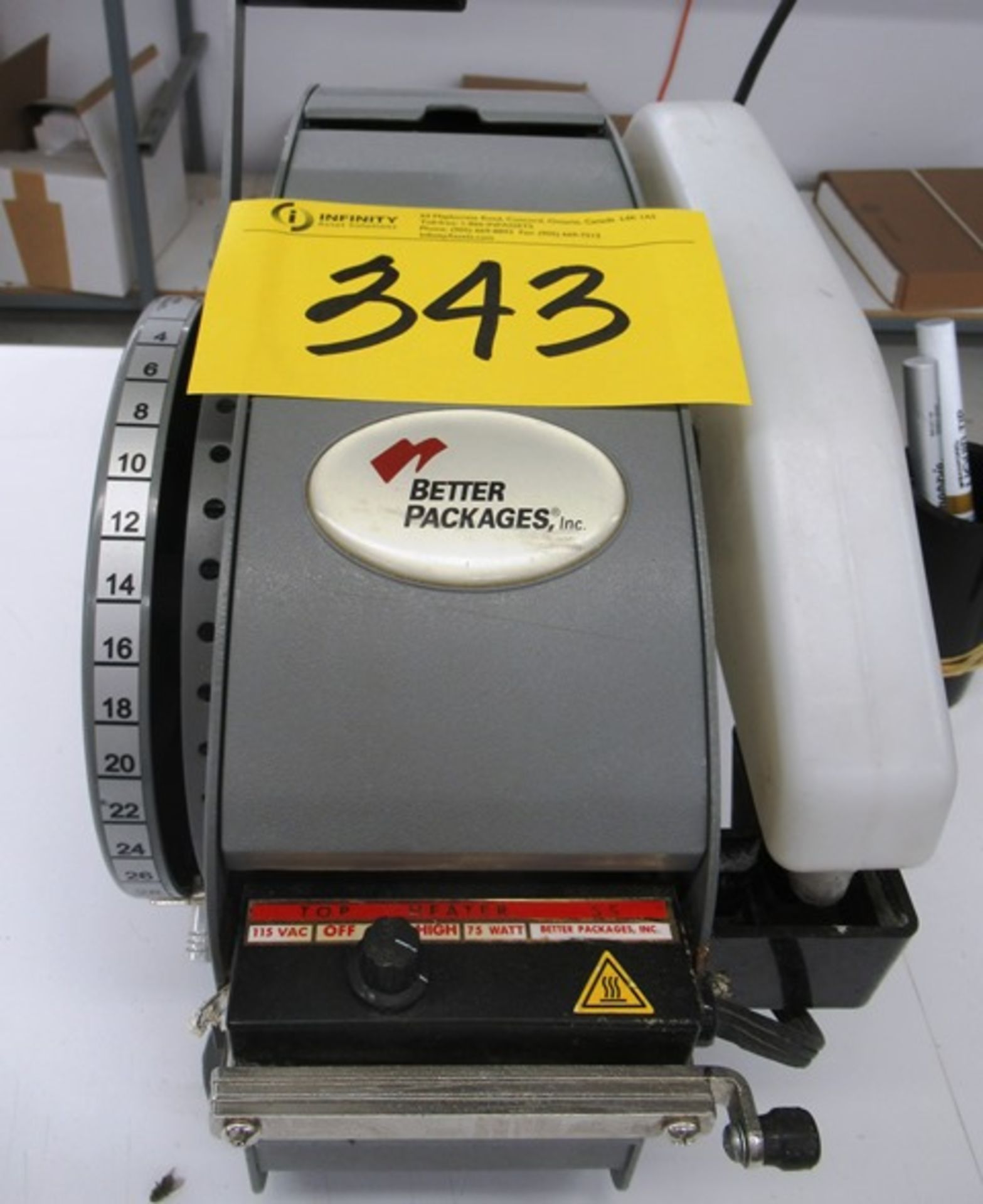 BETTER PACK MODEL 3333 PLUS TAPE DISPENSER