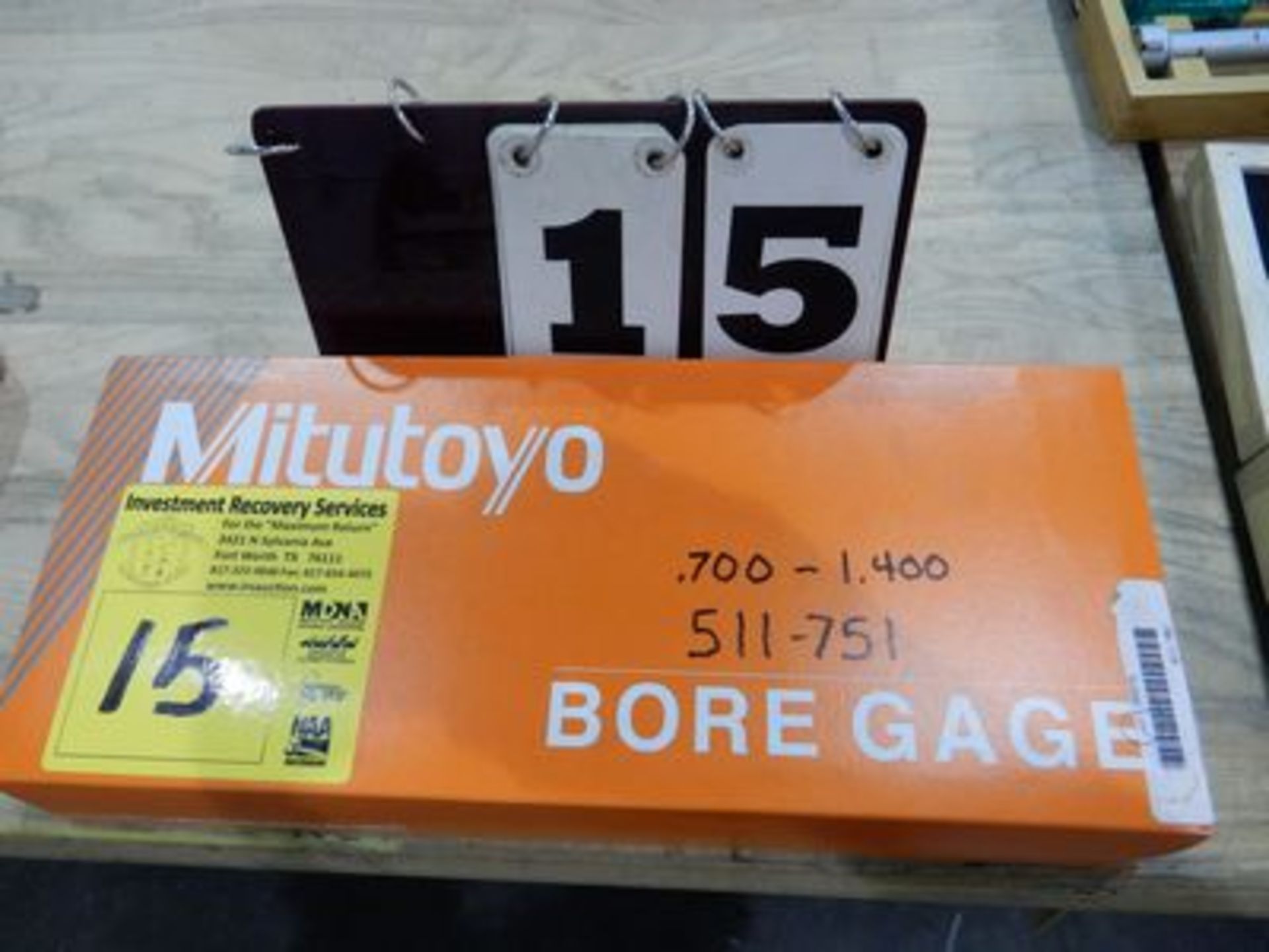 MITUTOYO DIAL BORE GAGE .700 TO 1.400