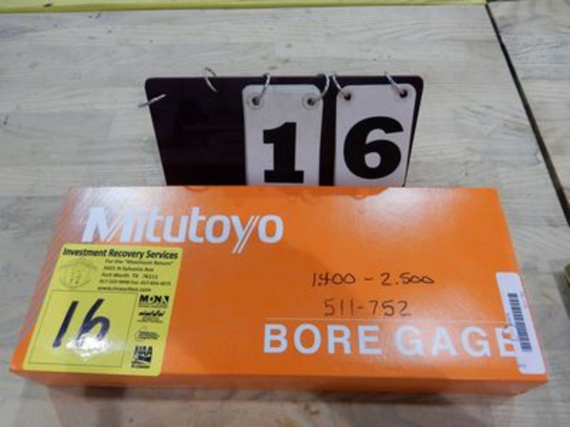 MITUTOYO DIAL BORE GAGE 1.400 TO 2.500