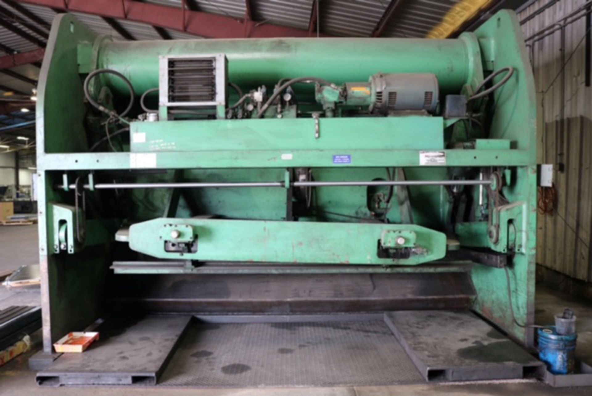 ACCURSHEAR HYDRAULIC POWER SHEAR, MDL 8100012, YEAR: 1999, ACCURSHEAR SC2 PROGRAMMABLE FRONT - Image 4 of 7