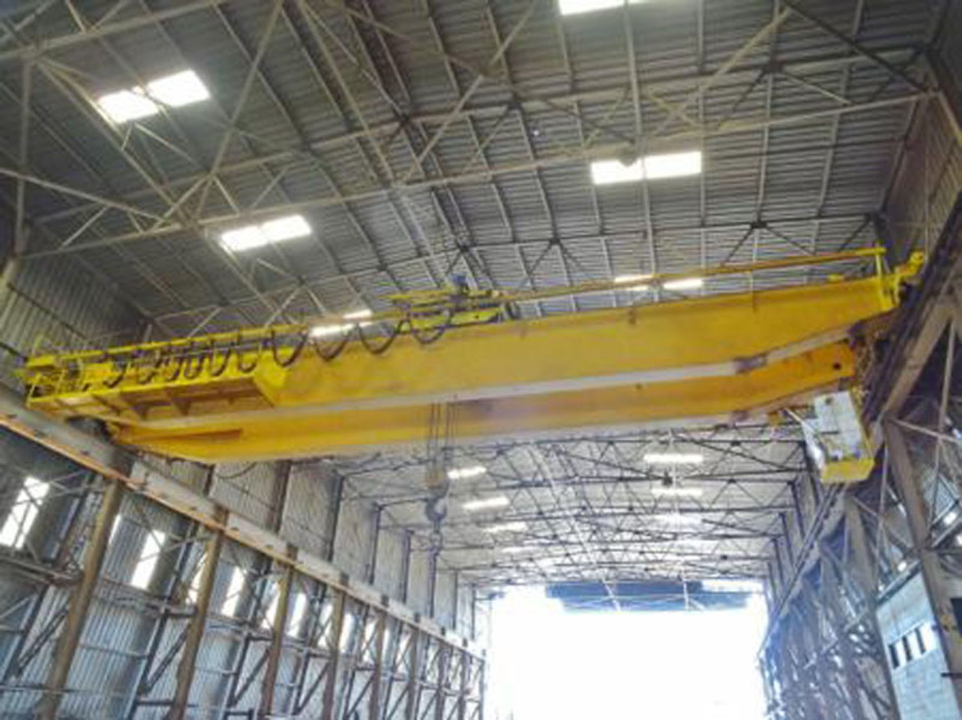 60 Ton Ton P & H Double Girder Top Running Bridge Crane - Image 3 of 4