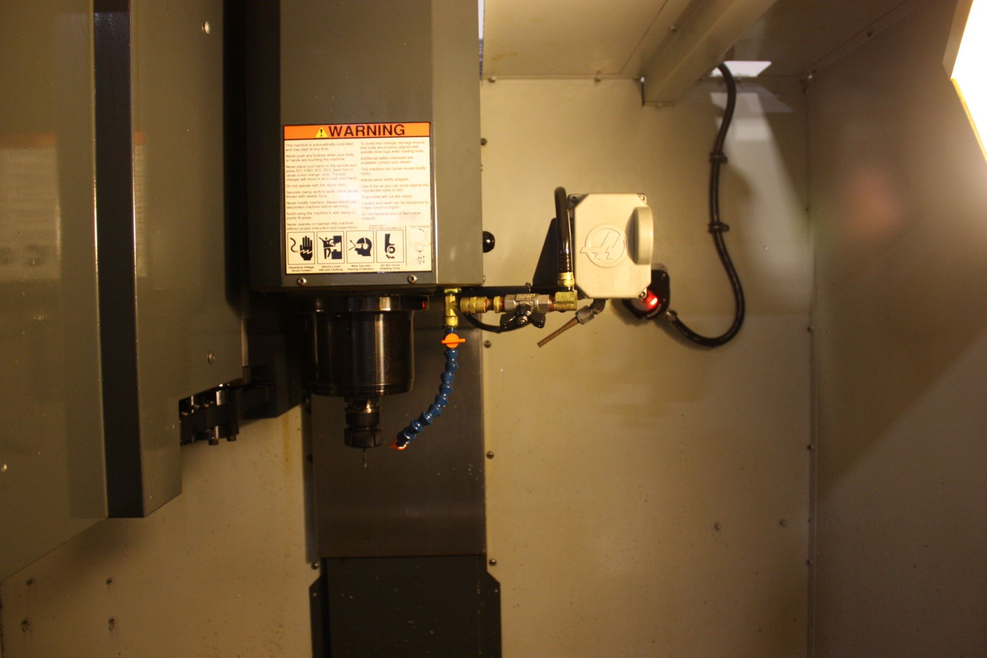 HAAS DT 1 DRILL TAP CENTER, SPINDLE: 15000 RPM, LOW HOURS - Image 10 of 13