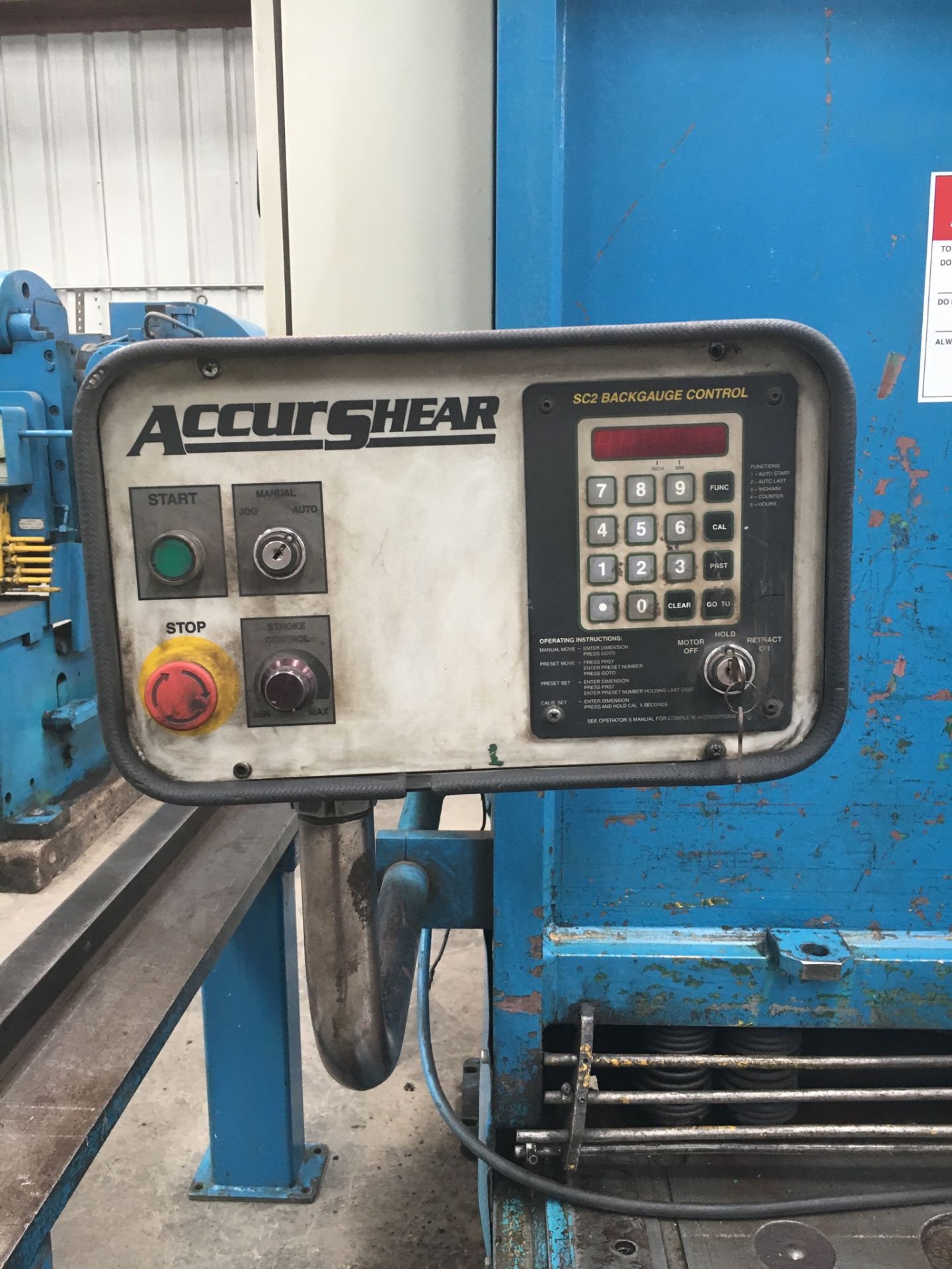 ACCURSHEAR, MDL: 850010, CAP: 500, LENGTH:10', MFG DATE: 12/2000 - Image 3 of 3