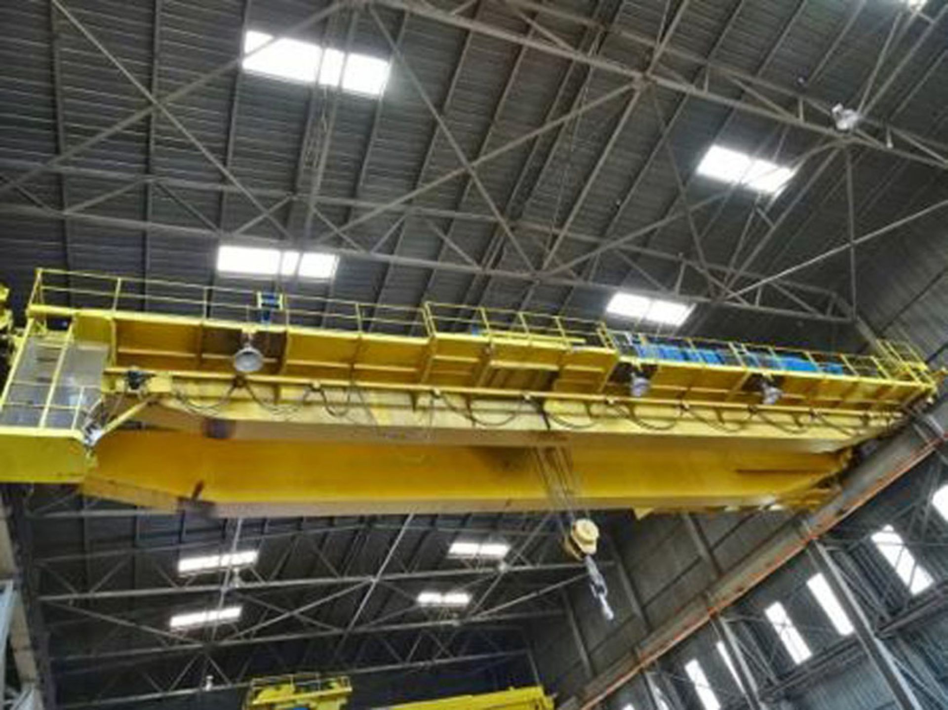 60 Ton Ton P & H Double Girder Top Running Bridge Crane - Image 2 of 4