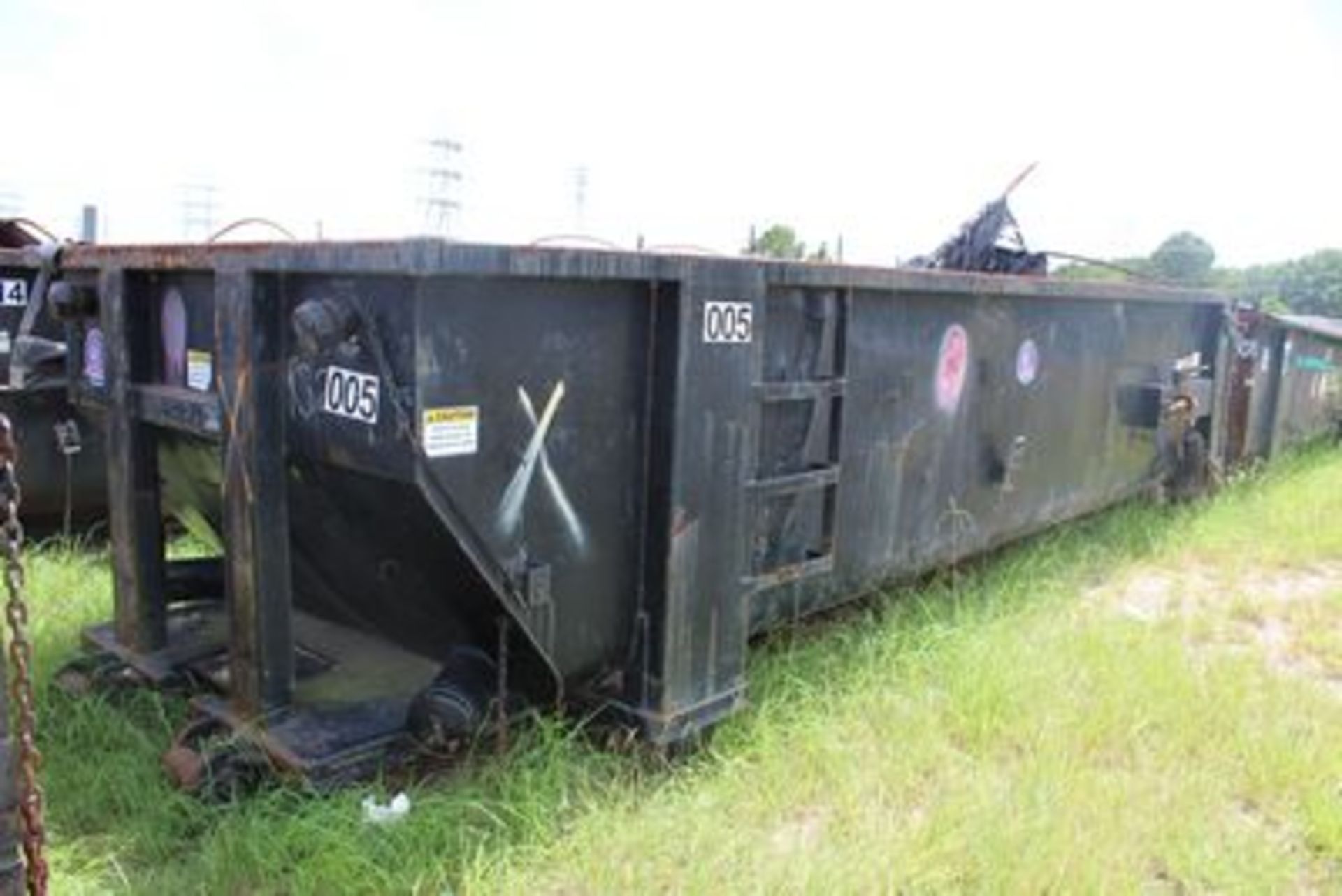 20 YARD OPEN TOP ROLL OFF DUMPSTER