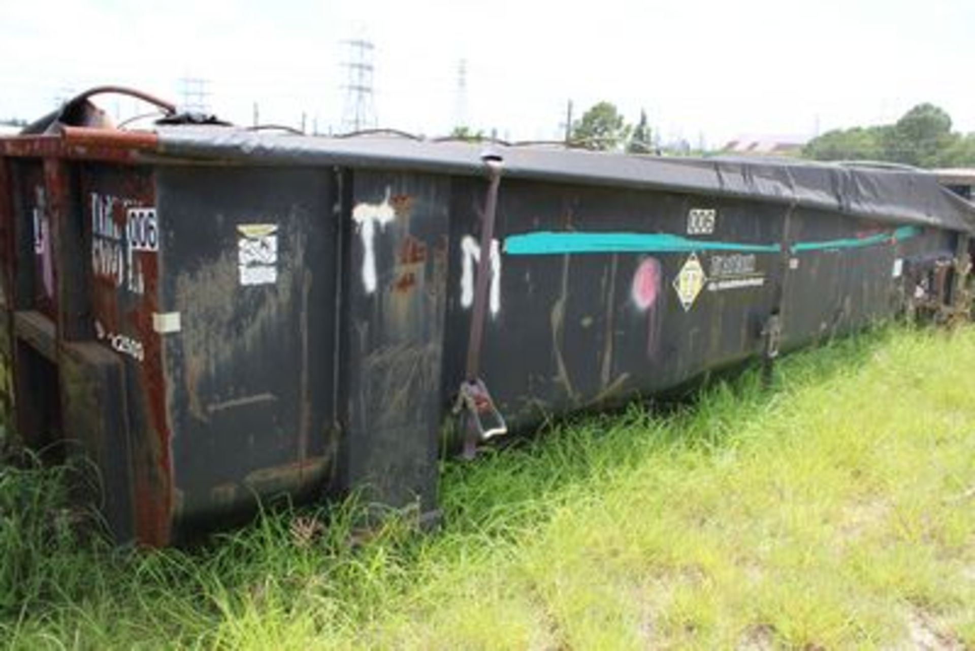 20 YARD OPEN TOP ROLL OFF DUMPSTER