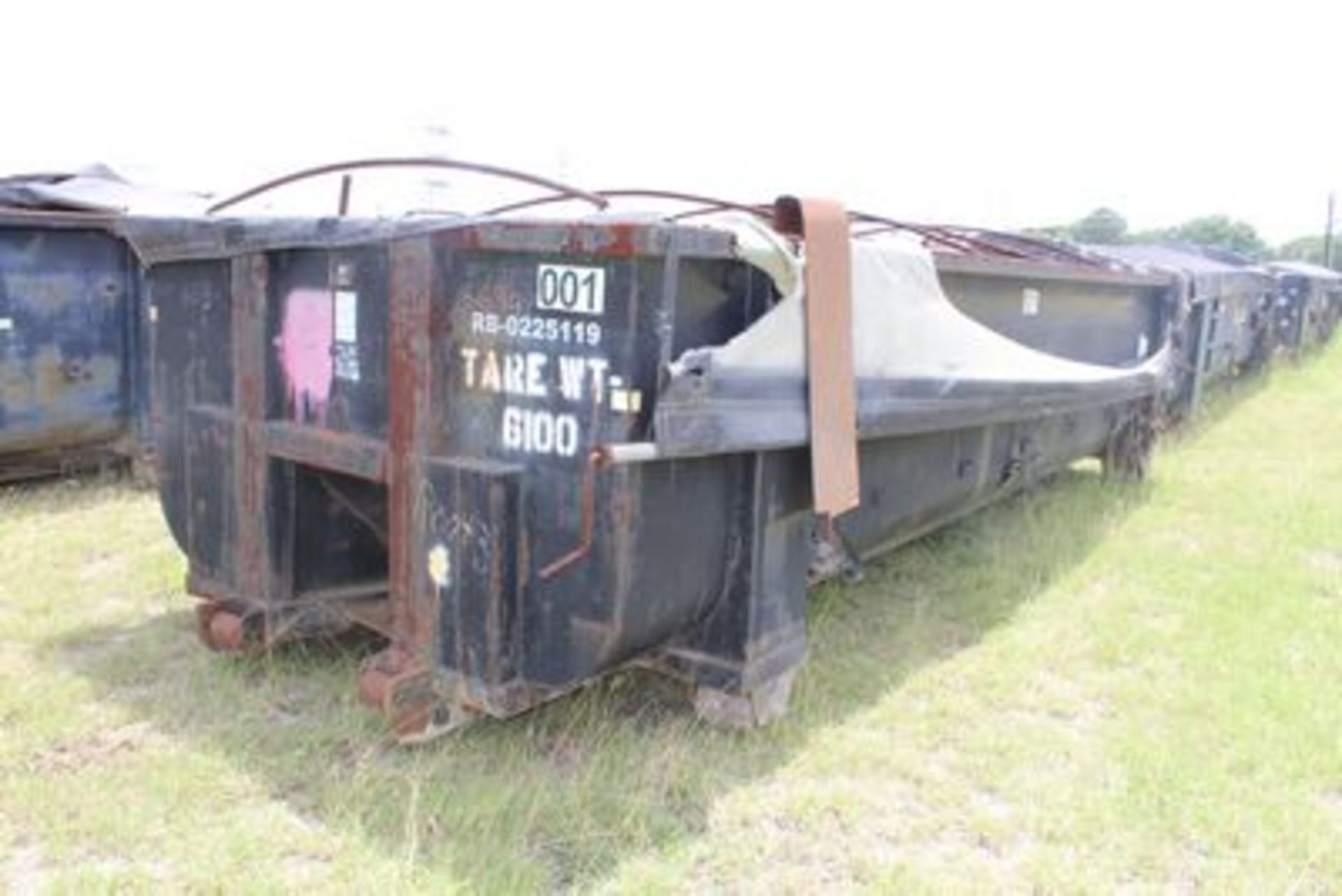 20 YARD OPEN TOP ROLL OFF DUMPSTER