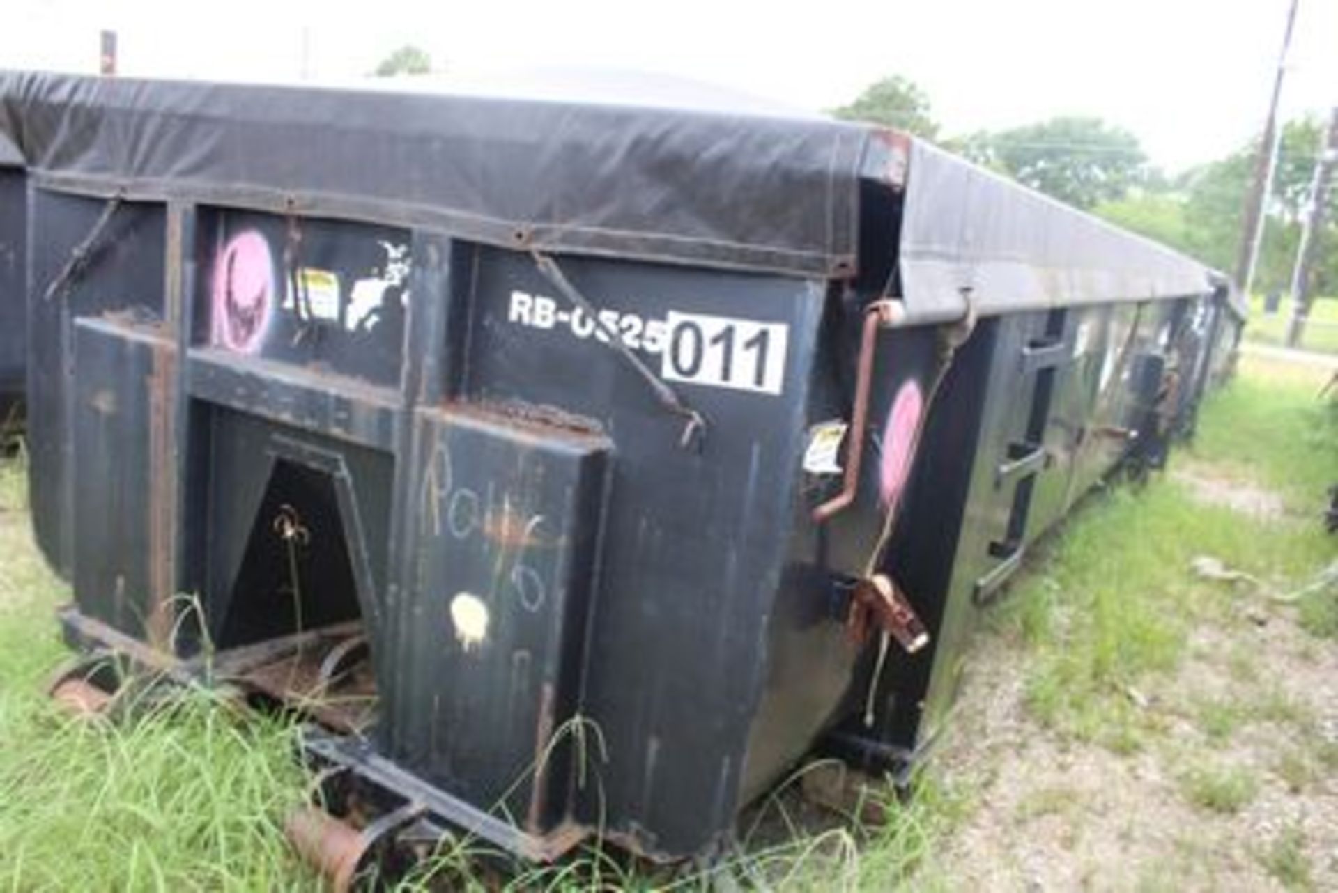 20 YARD OPEN TOP ROLL OFF DUMPSTER