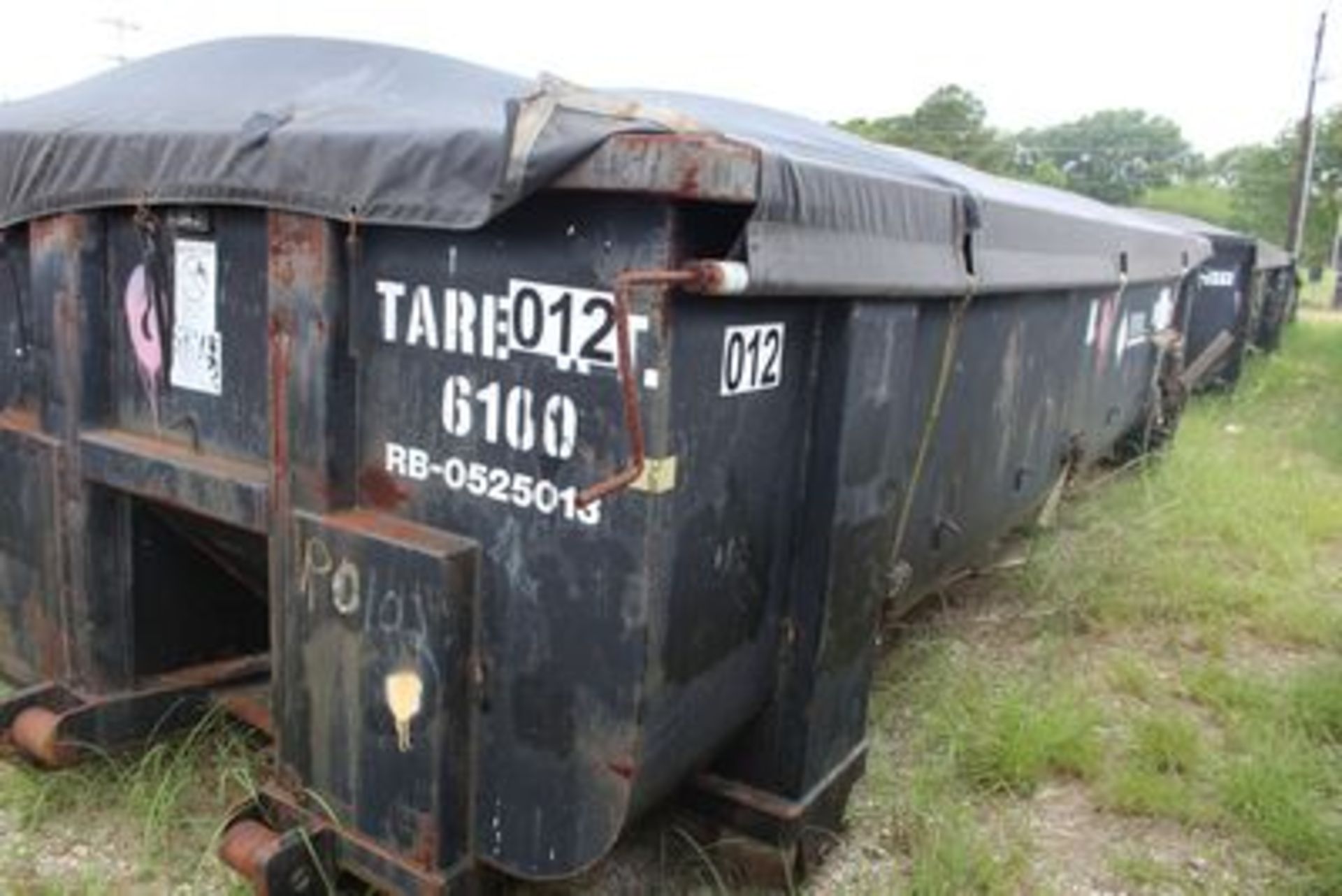 20 YARD OPEN TOP ROLL OFF DUMPSTER