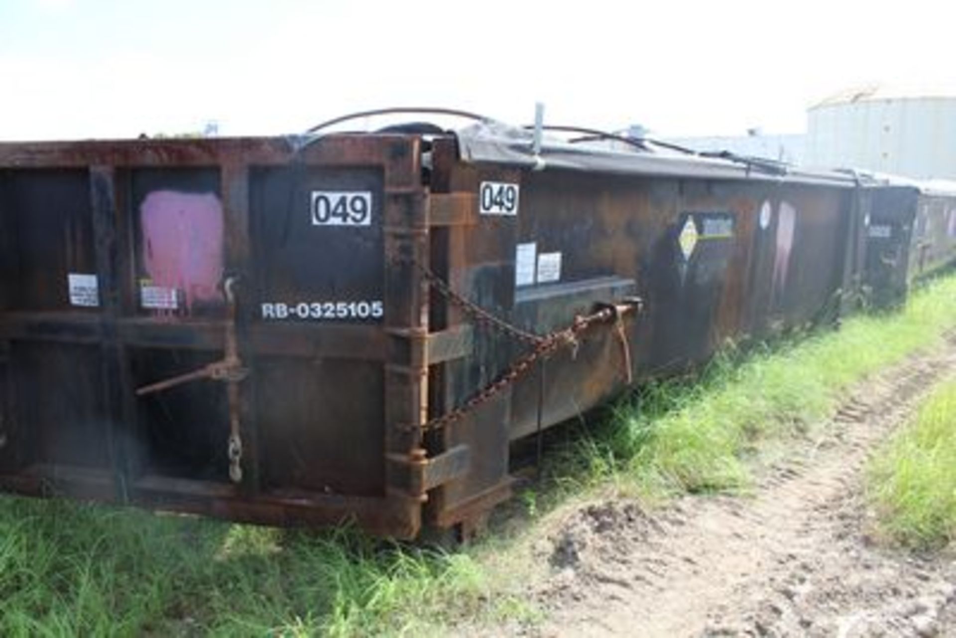 20 YARD OPEN TOP ROLL OFF DUMPSTER