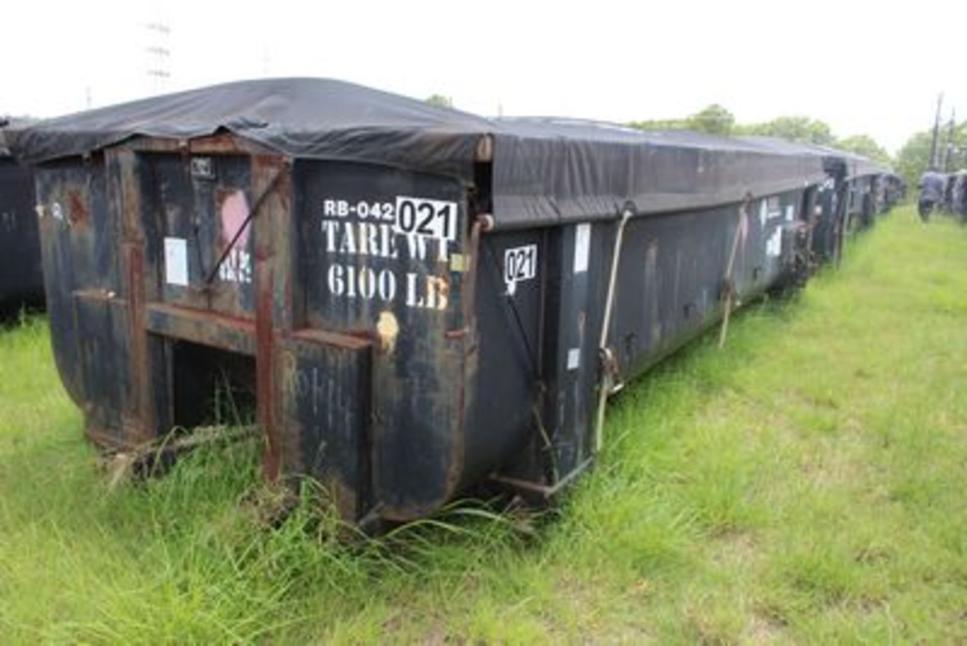 20 YARD OPEN TOP ROLL OFF DUMPSTER