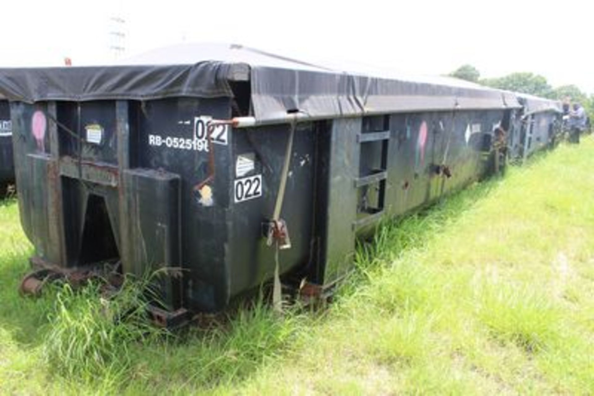 20 YARD OPEN TOP ROLL OFF DUMPSTER