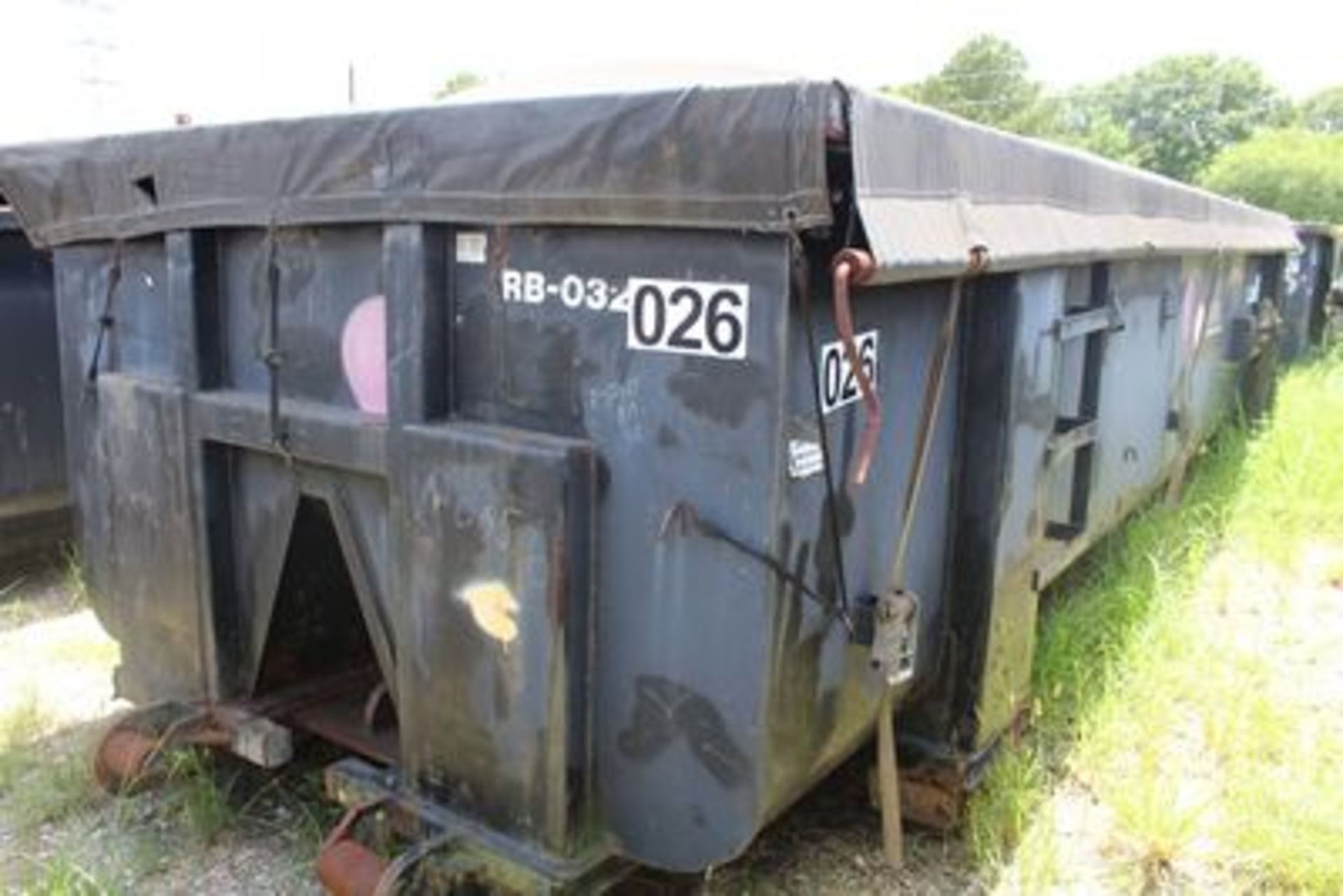 20 YARD OPEN TOP ROLL OFF DUMPSTER