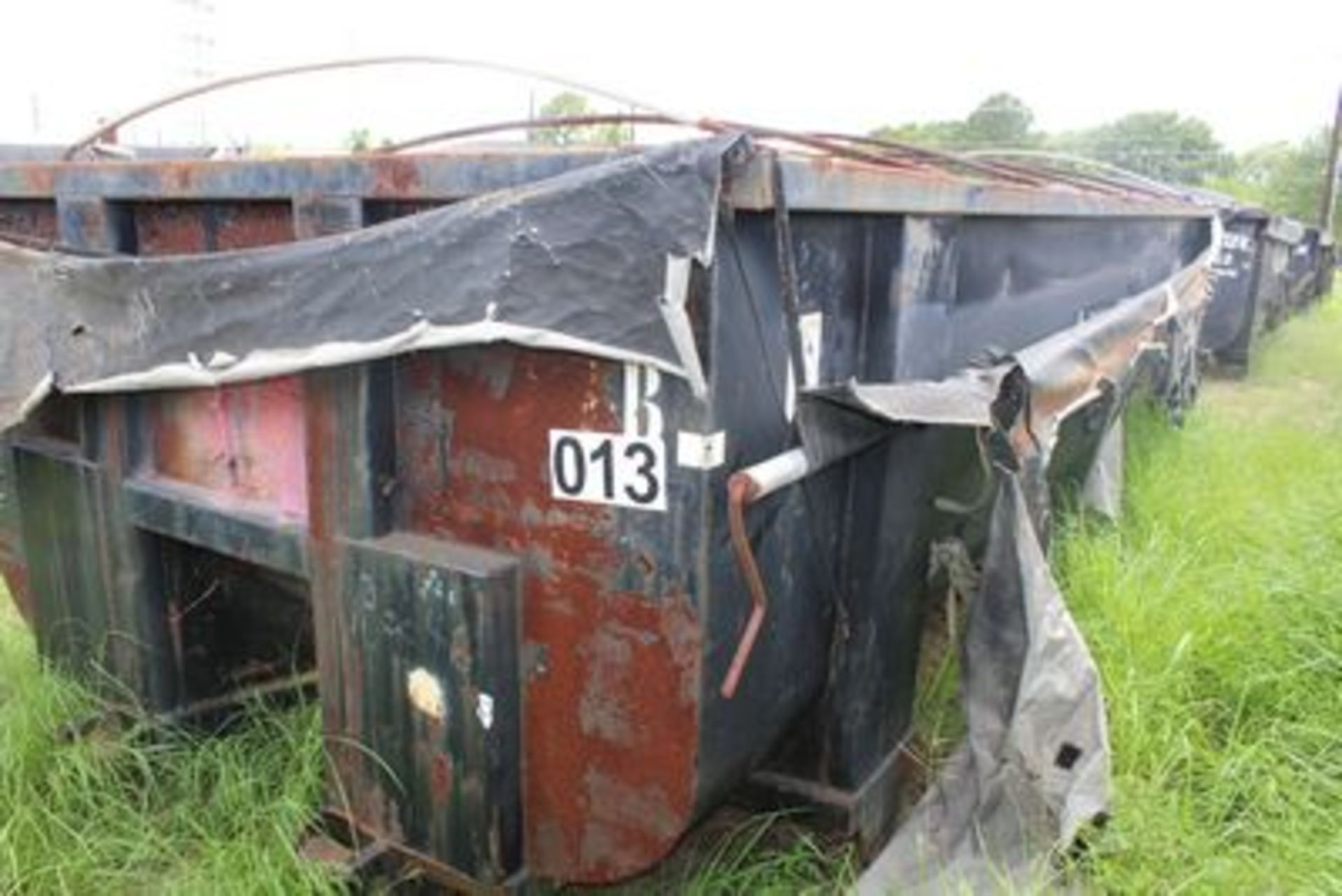 20 YARD OPEN TOP ROLL OFF DUMPSTER