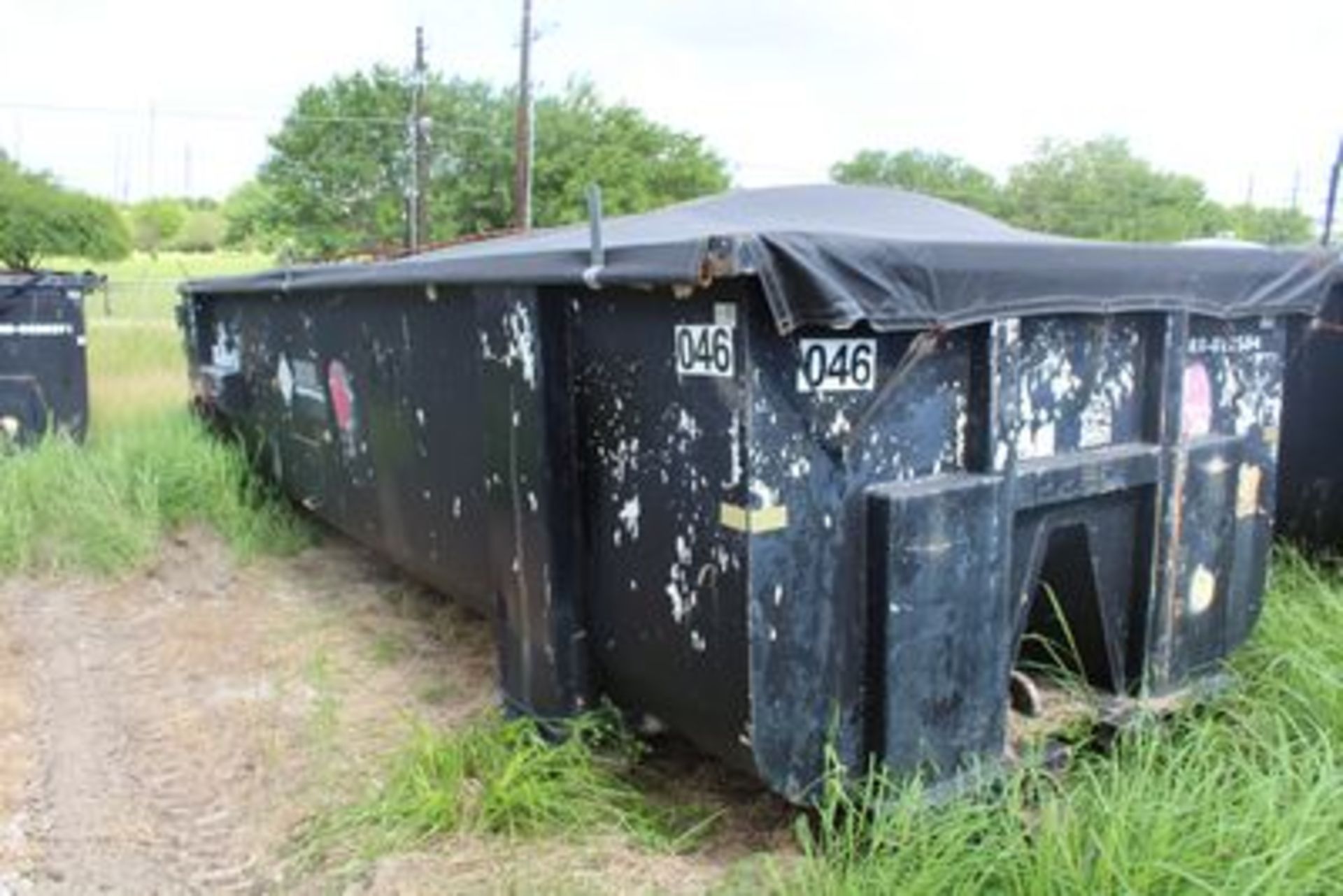 20 YARD OPEN TOP ROLL OFF DUMPSTER