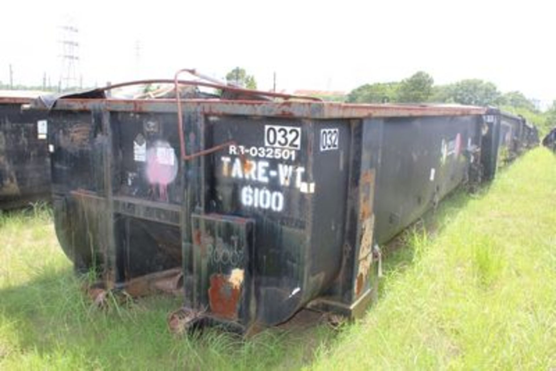 20 YARD OPEN TOP ROLL OFF DUMPSTER