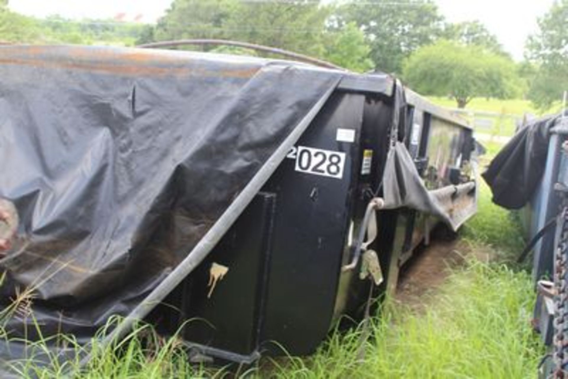 20 YARD OPEN TOP ROLL OFF DUMPSTER