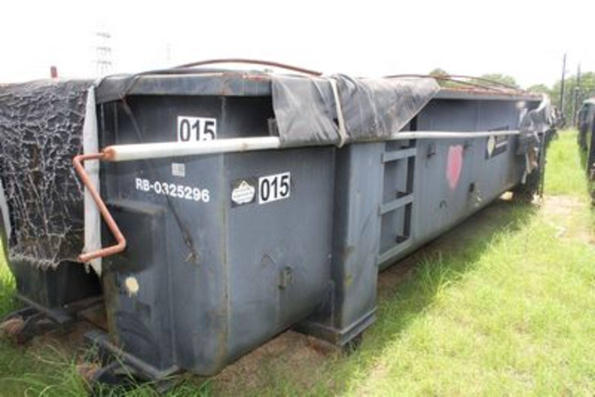 20 YARD OPEN TOP ROLL OFF DUMPSTER