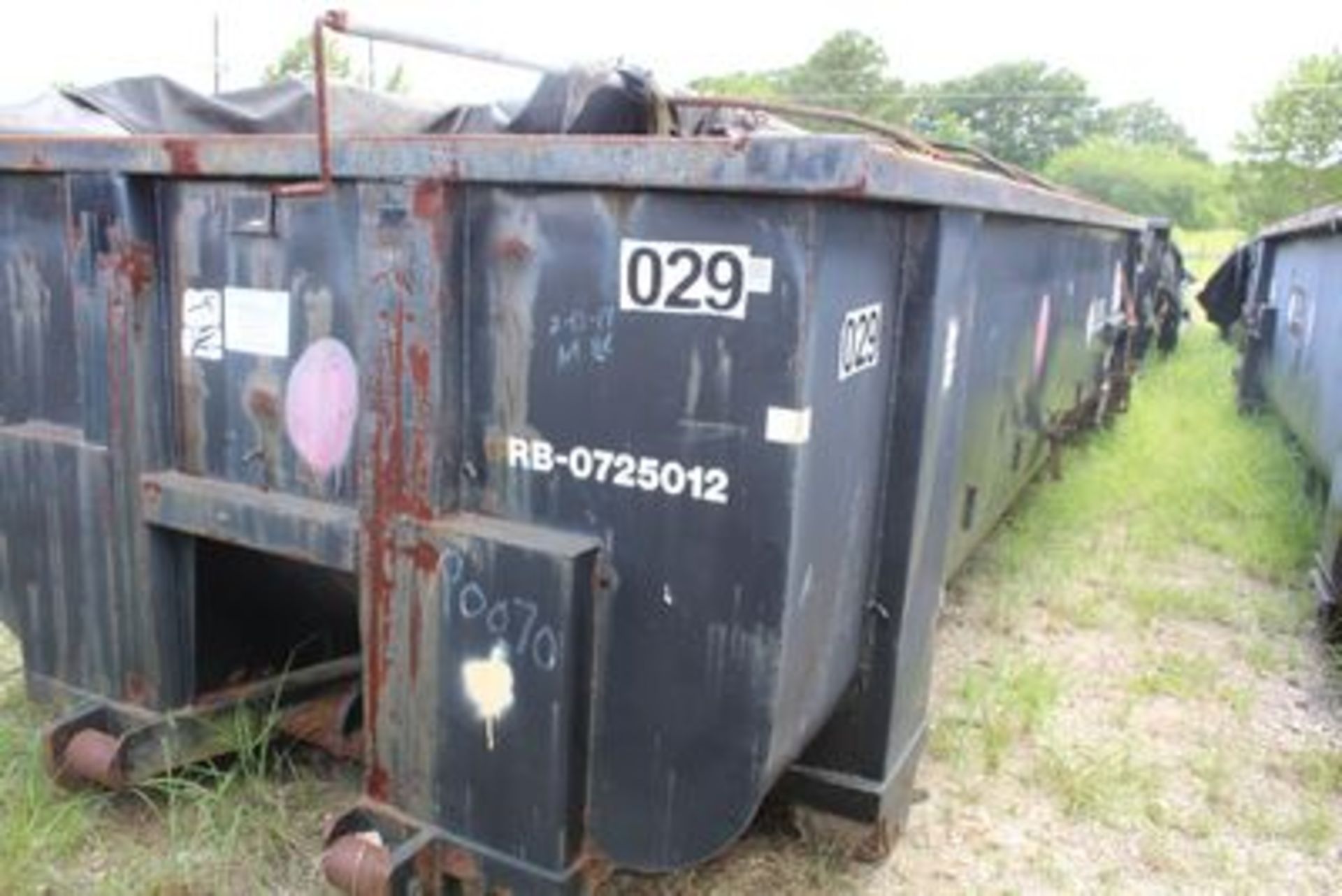 20 YARD OPEN TOP ROLL OFF DUMPSTER