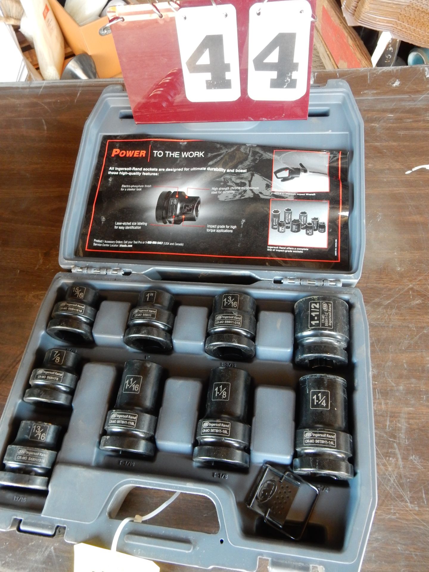 INGERSOL RAND IMPACT SOCKETS 15/16" TO 1 1/2"