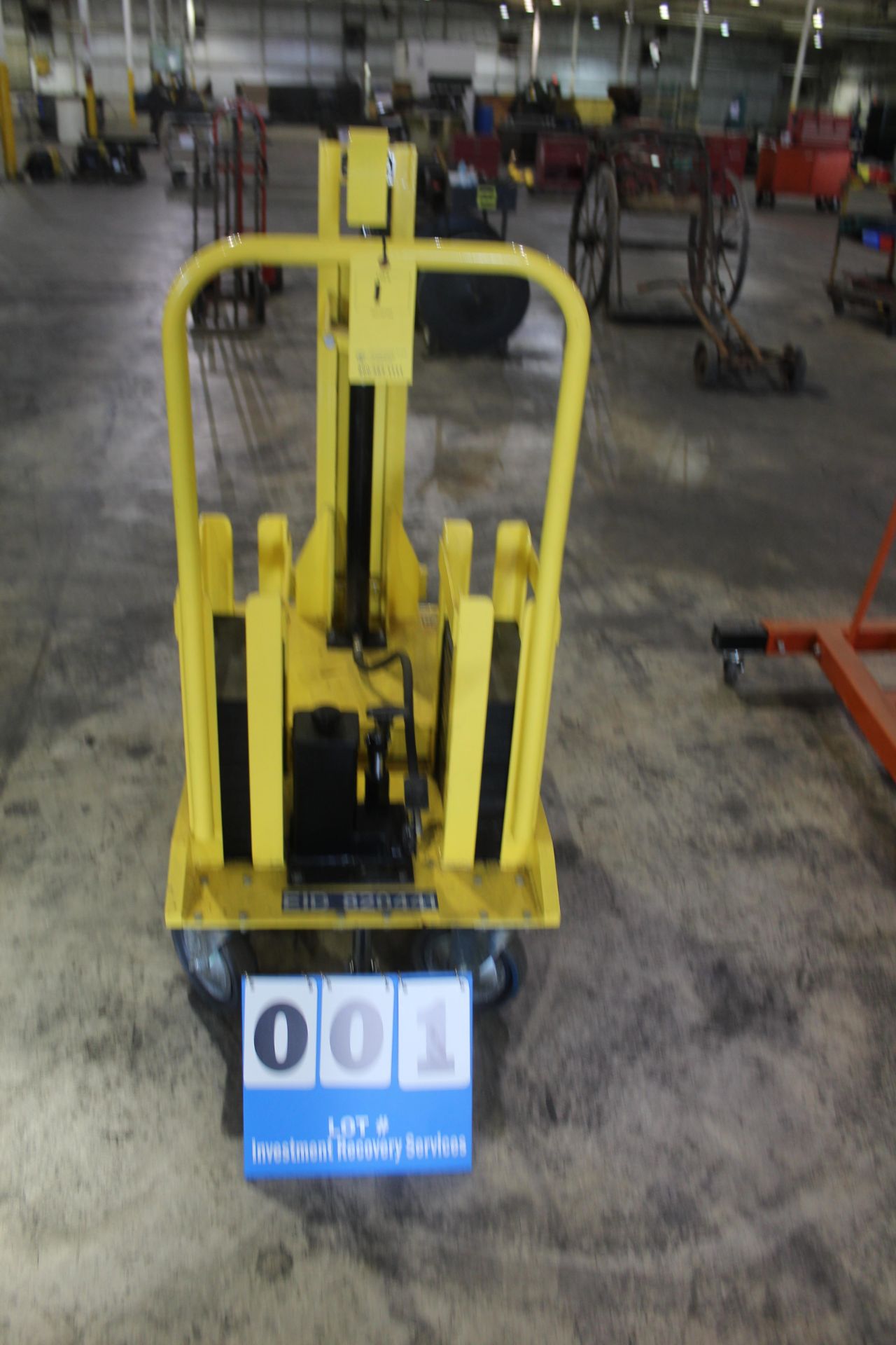 EASY LIFT EQUIP PORTABLE BARREL CART, MDL:EL600CB, 600LB CAP