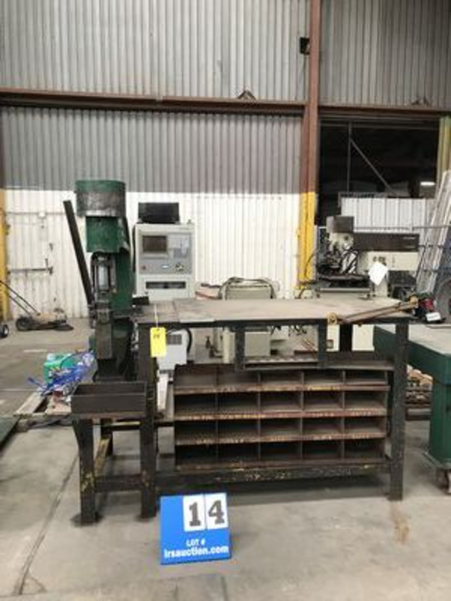 WHITNEY 90 TON WEB PRESS, MDL:791-009THROAT:13", OPENING OF C: 9-1/4", CYLINDER OD: 9-1/2"