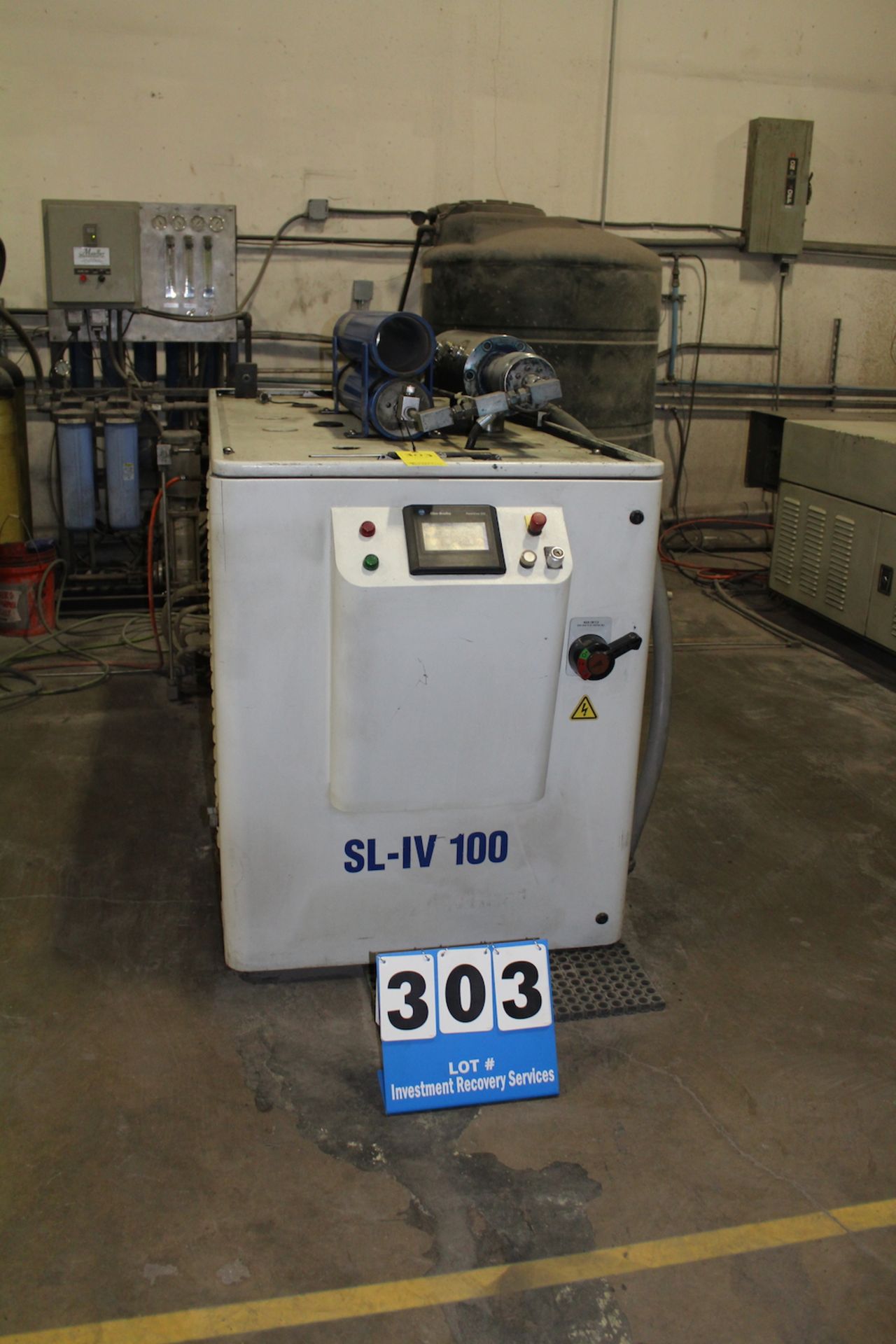 STREAMLINE WATERJET PUMP, MDL: SL-IV-100 PLUS KMT, 55K PSI W/ ALLEN BRADLEY CONTROL - Image 3 of 4