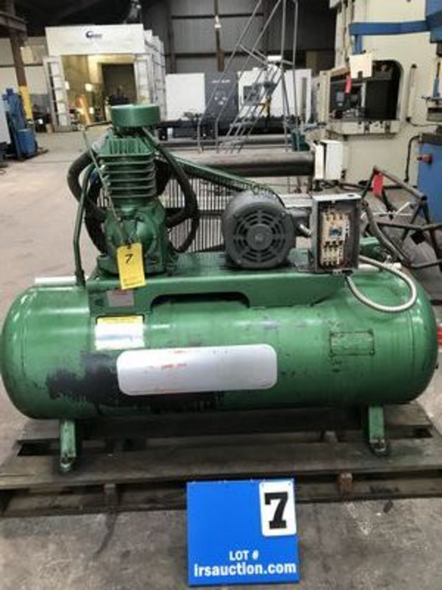 SPEEDAIRE COMPRESOR, MDL: 3Z495, 60 GAL TANK, 5HP, 230/460V