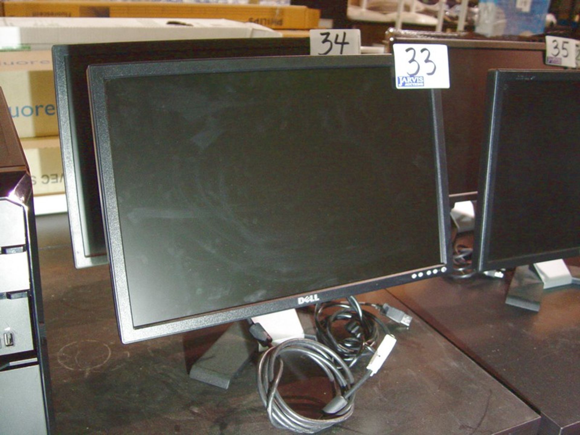 DELL 22" MONITOR - BLACK V BASE