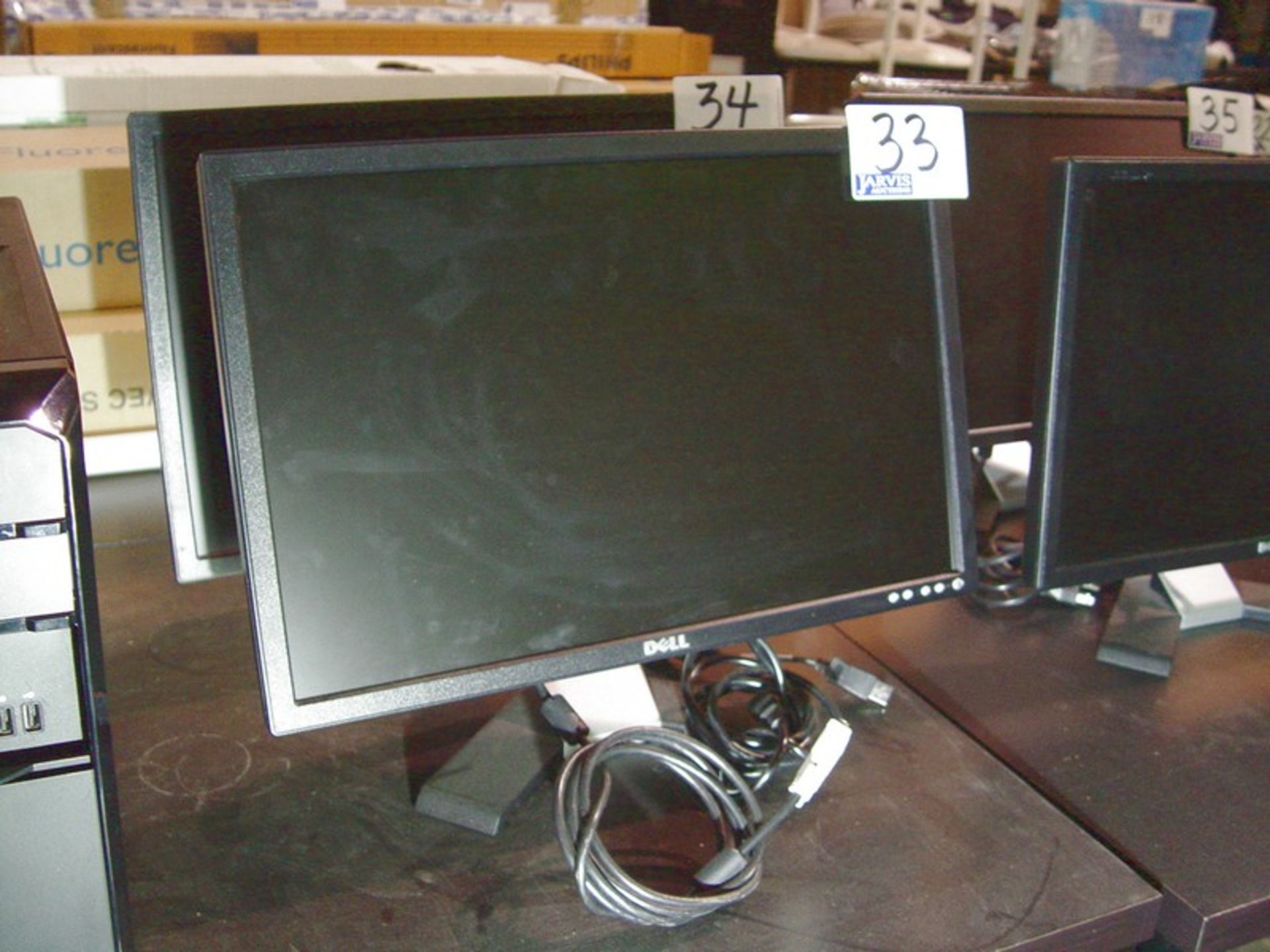 DELL 22" MONITOR - BLACK V BASE